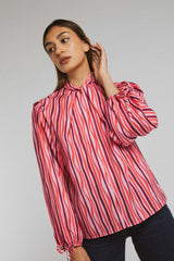 Blouse Lara Pink Stripes