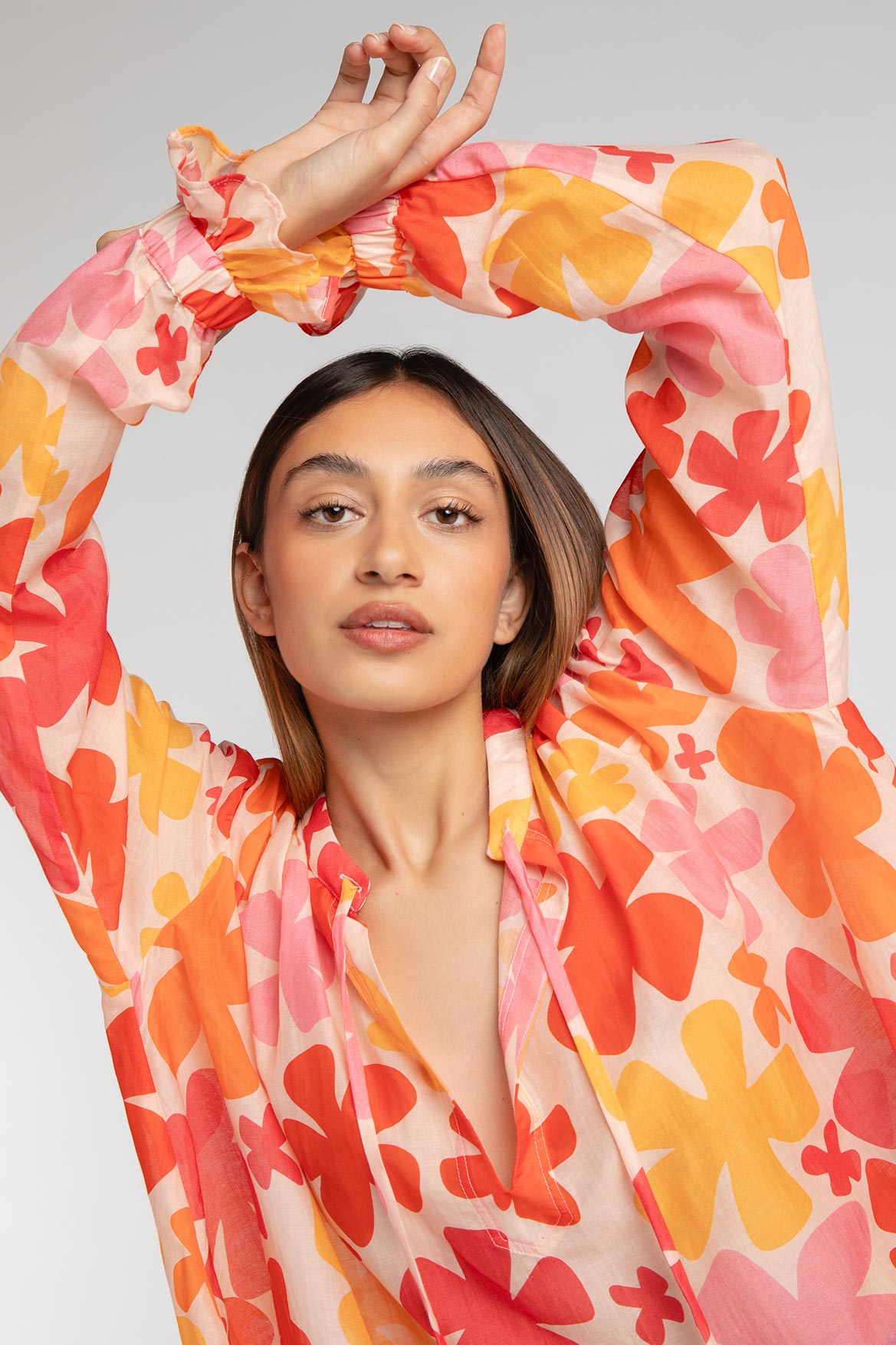 Blouse Suzanne Flower Power