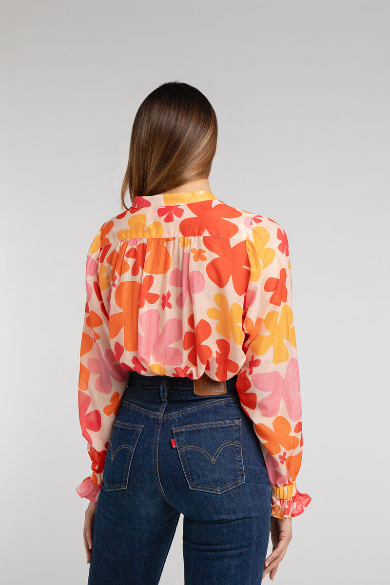 Blouse Suzanne Flower Power