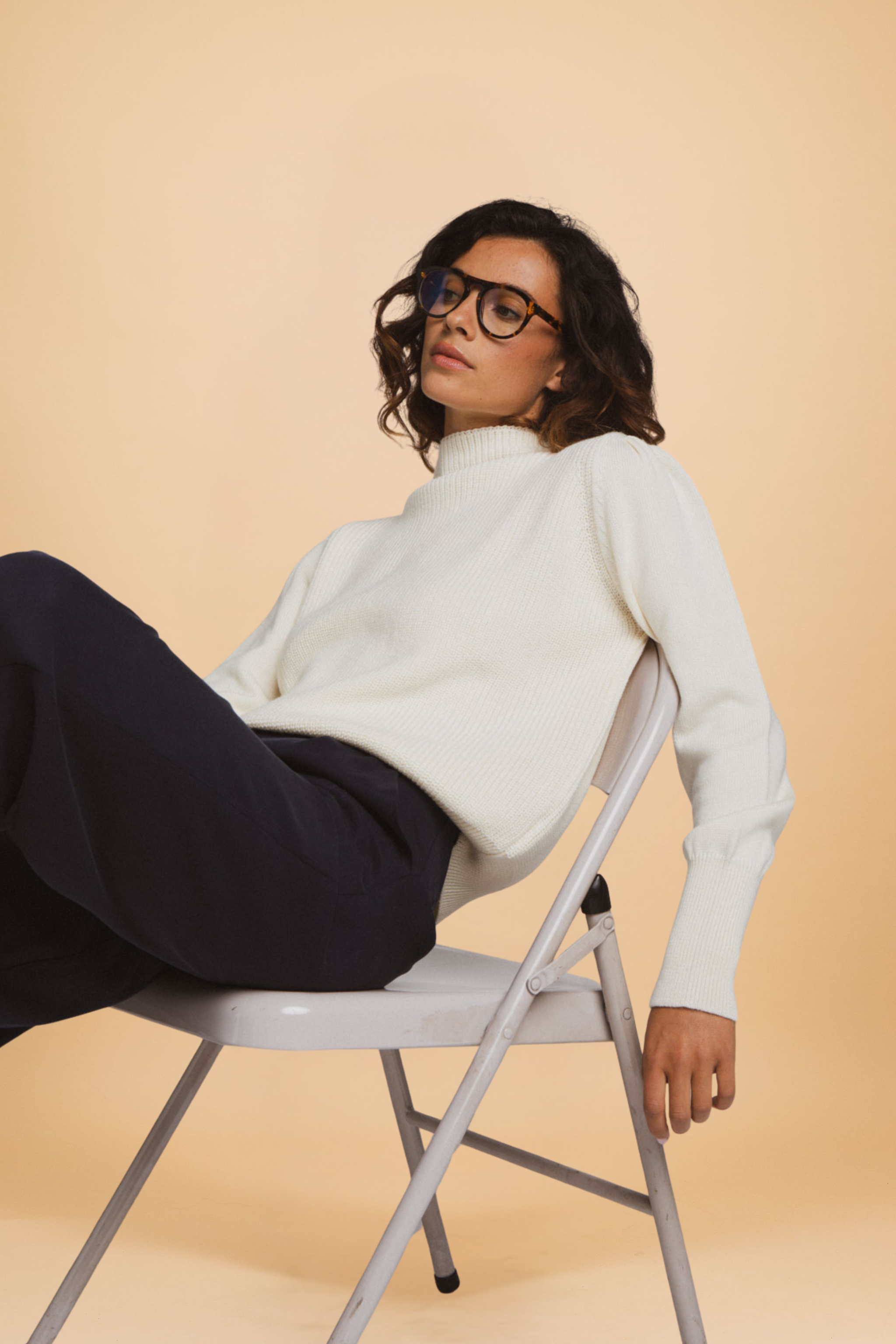 Pull le nouveau Léo écru