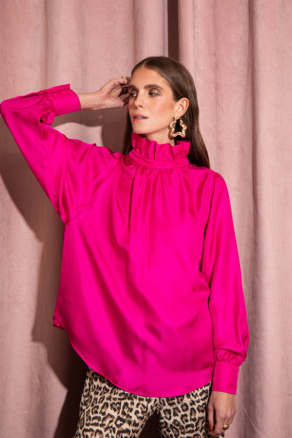 Pink Athenais blouse