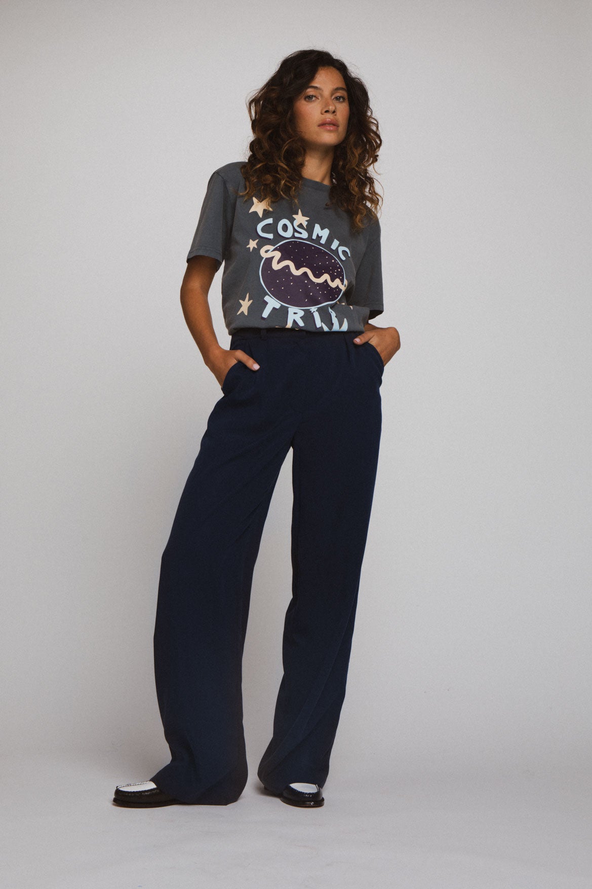 Pantalon Tilda Navy