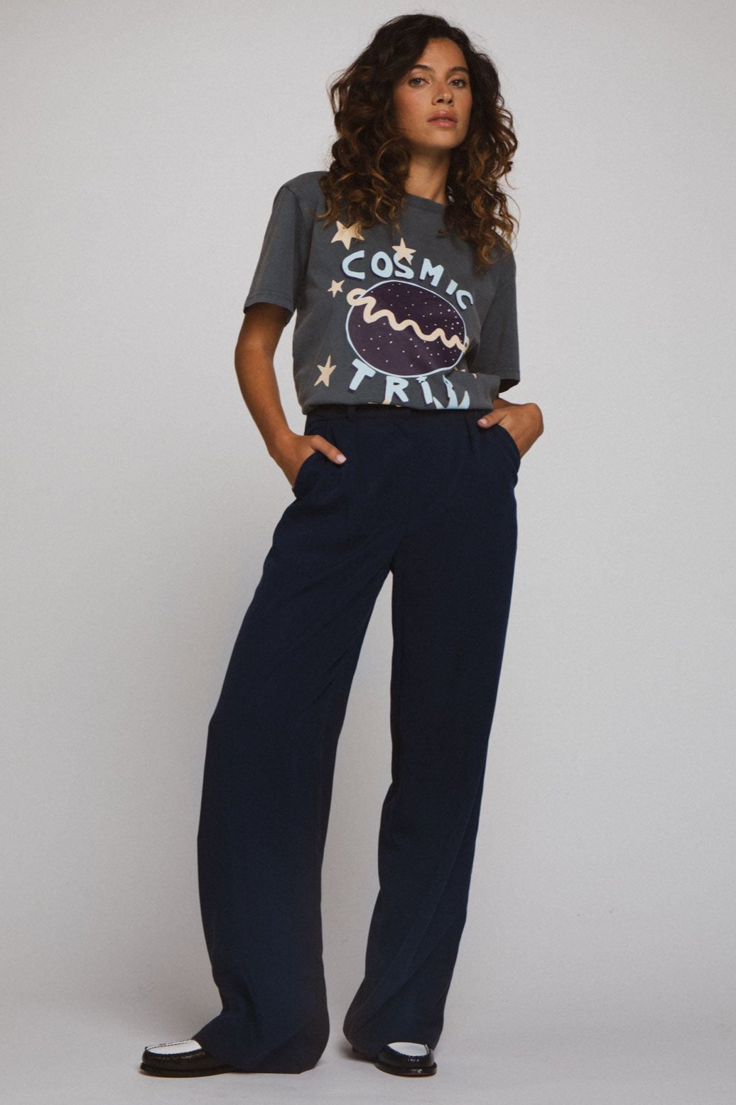 Pantalon Tilda Navy