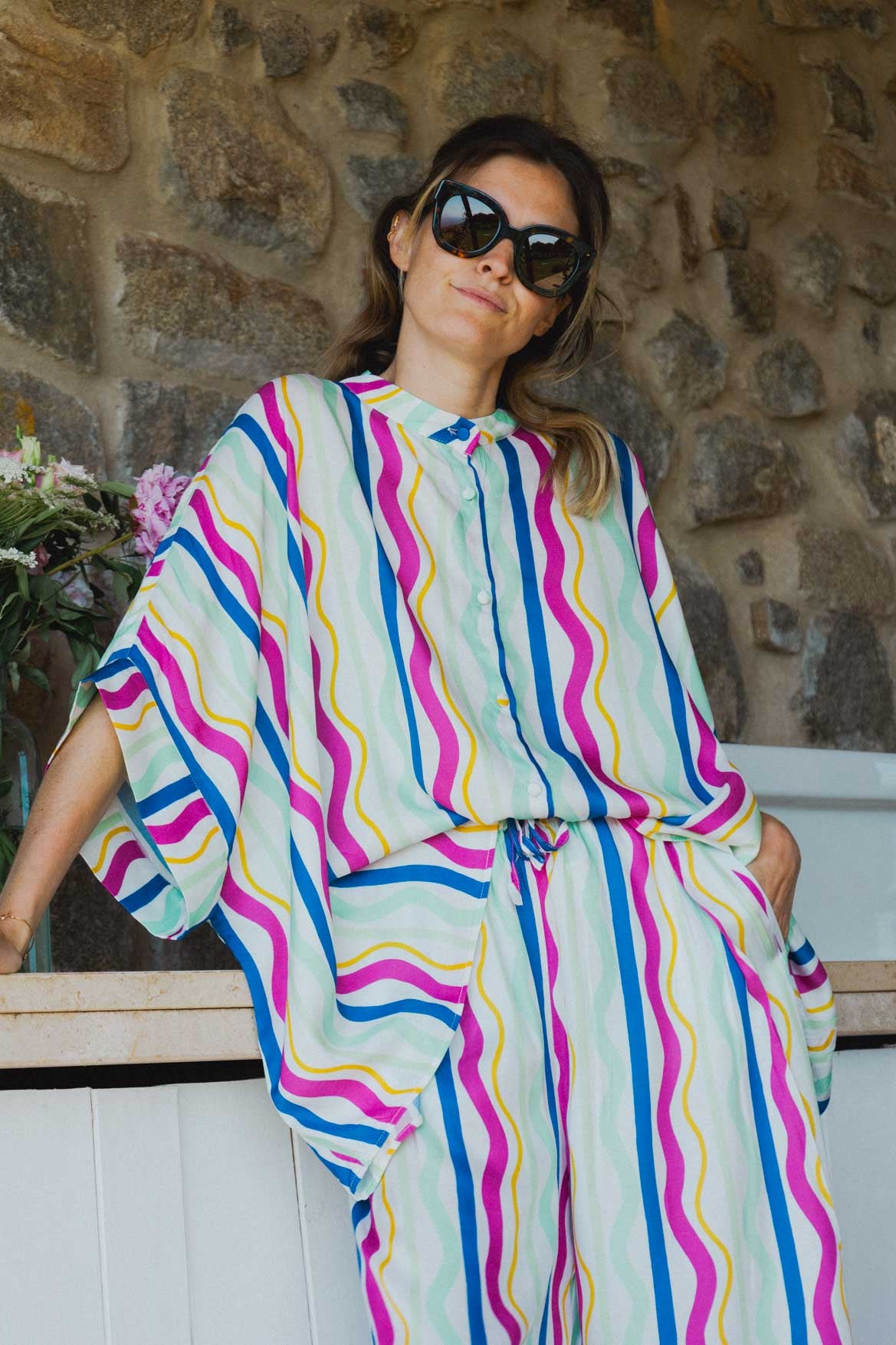 Chemise Maud Rainbow Lines