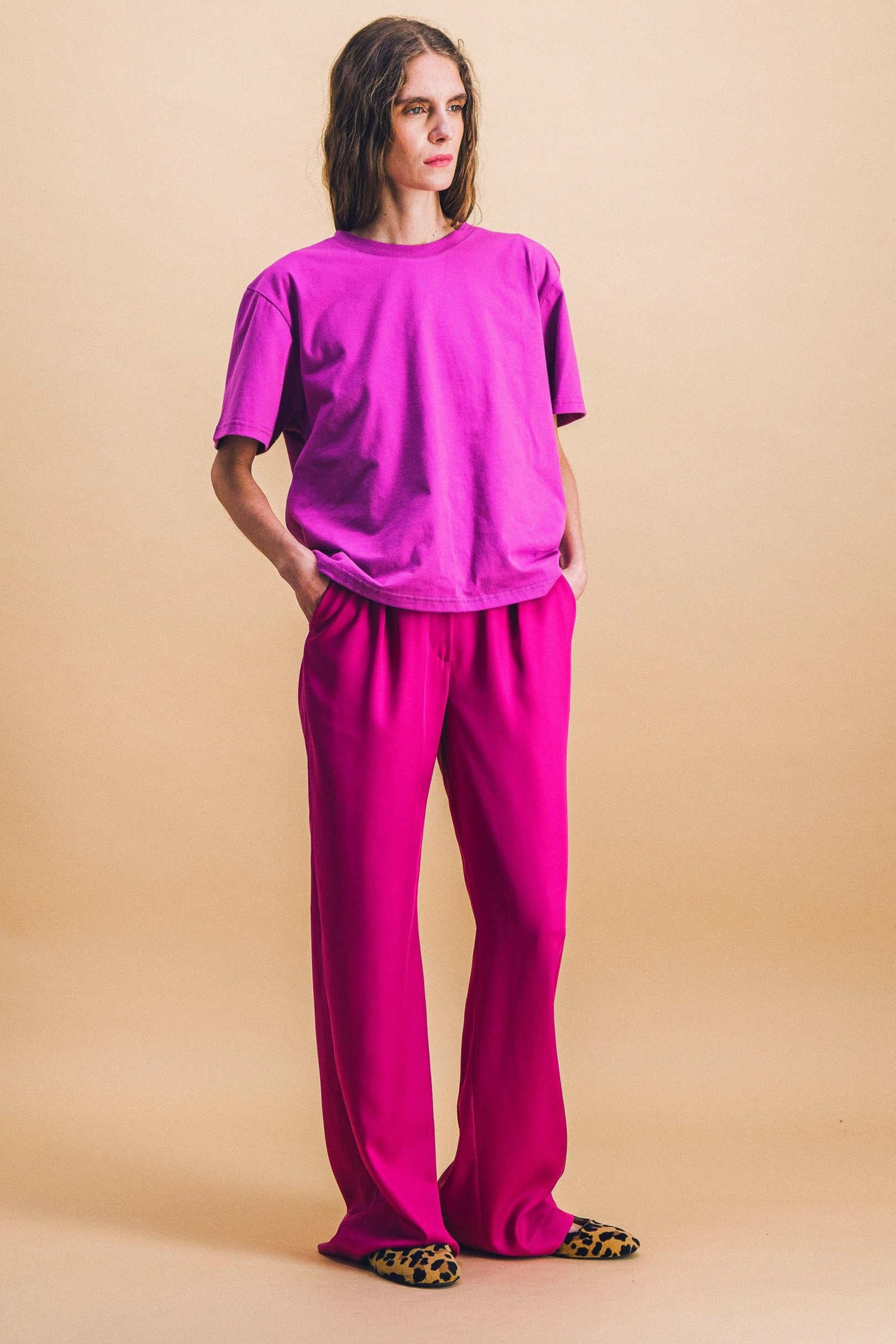 Pantalon TILDA cyclamen