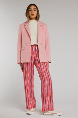 Pantalon Laure Pink Stripes