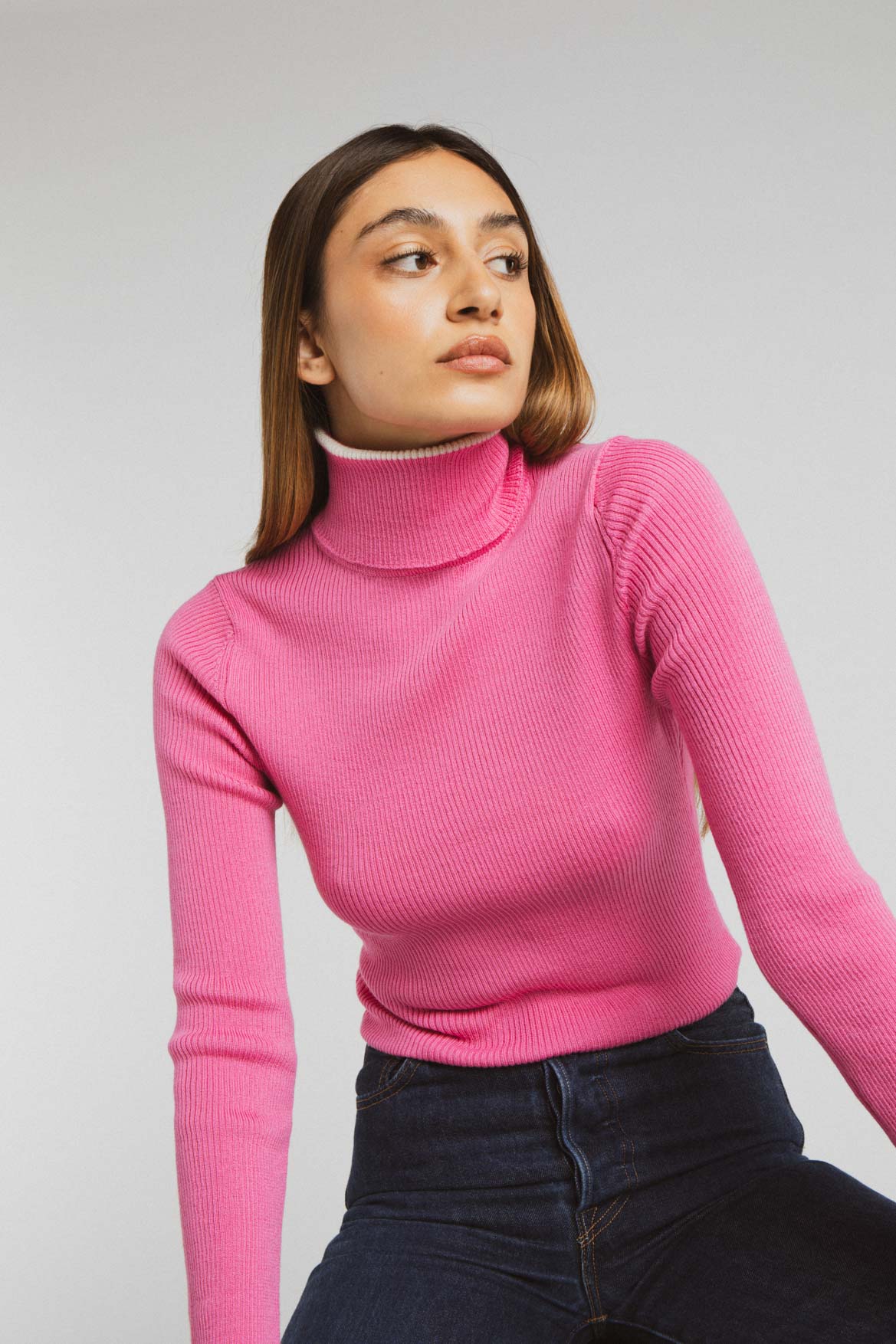 Solal Pale Pink Sweater