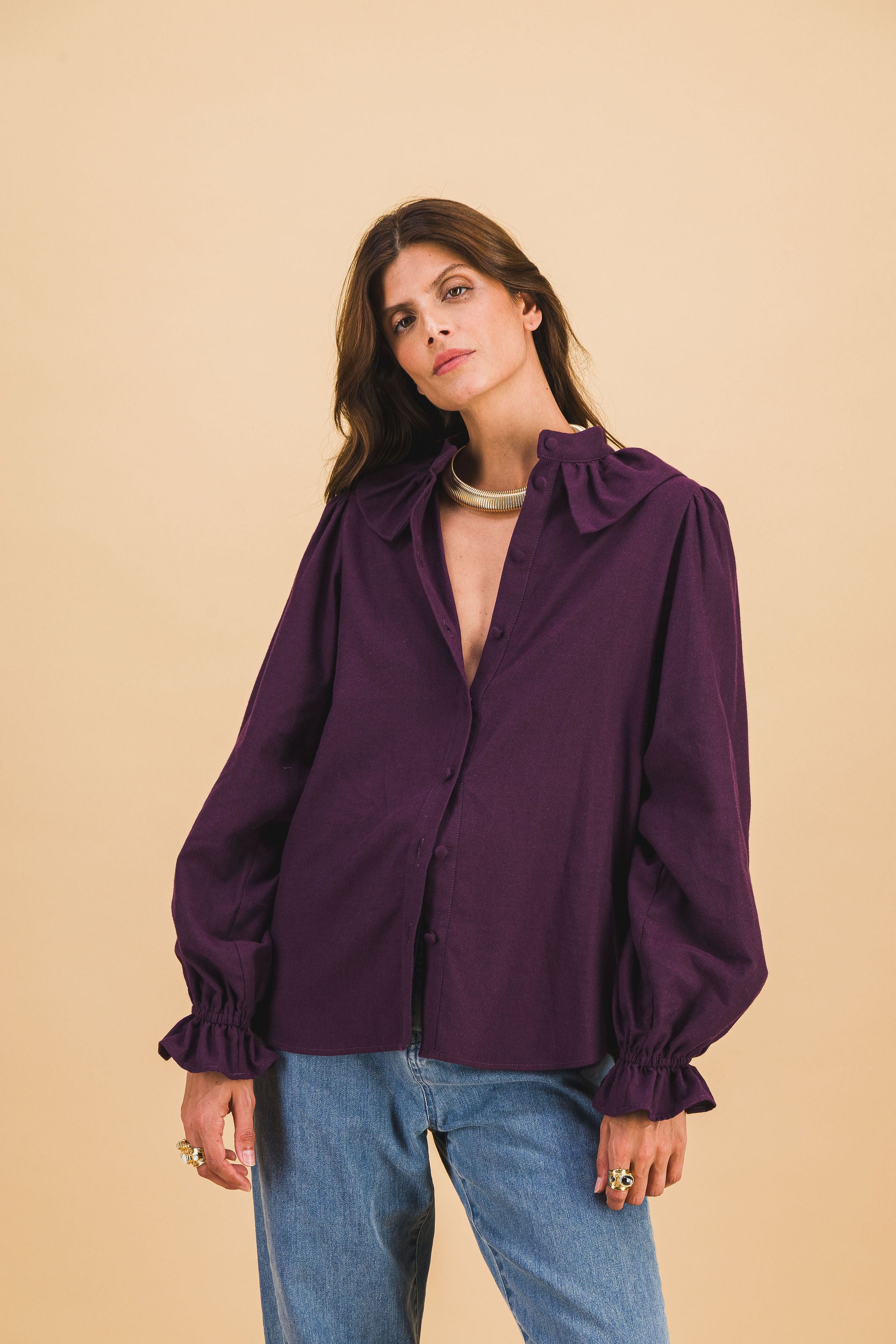 Colette Purple Shirt