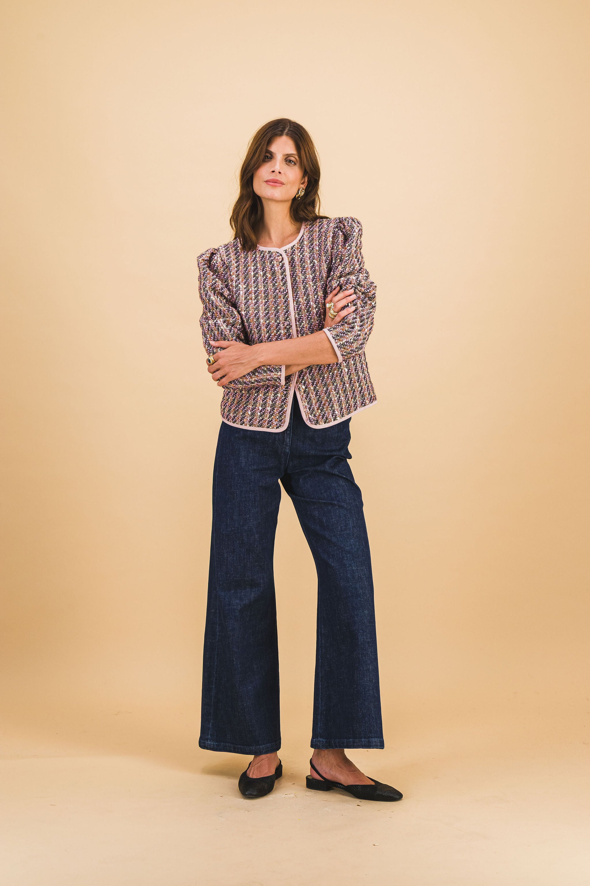 Jean Baptiste en denim brut