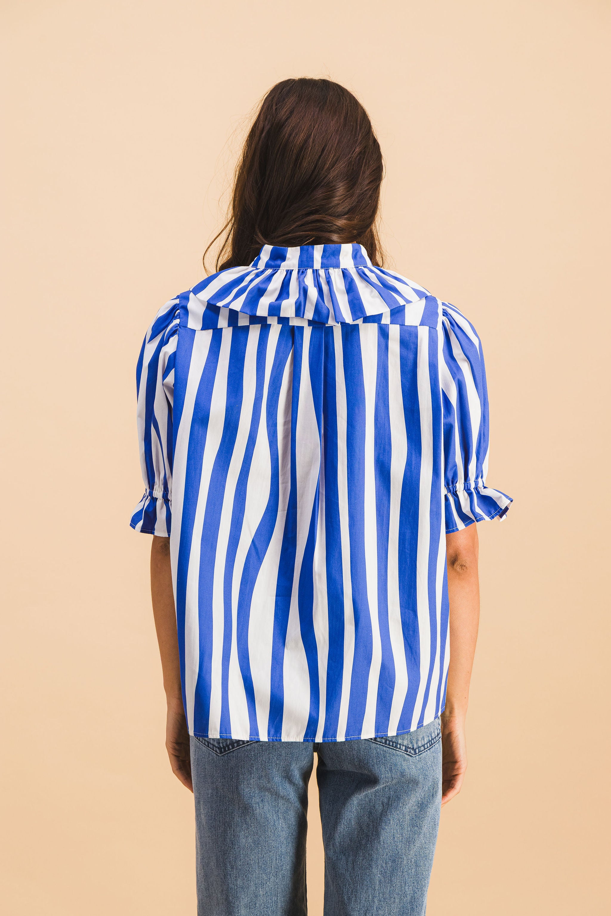 Chemisier COLINE blue lines