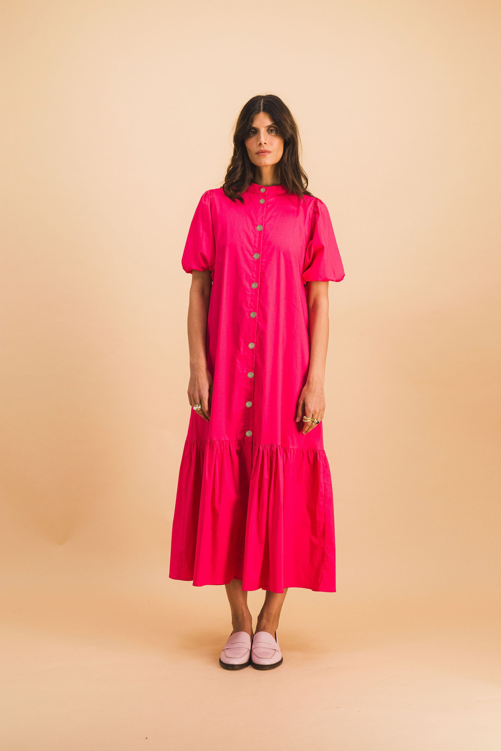 ROBE CLEMENCE FUCHSIA