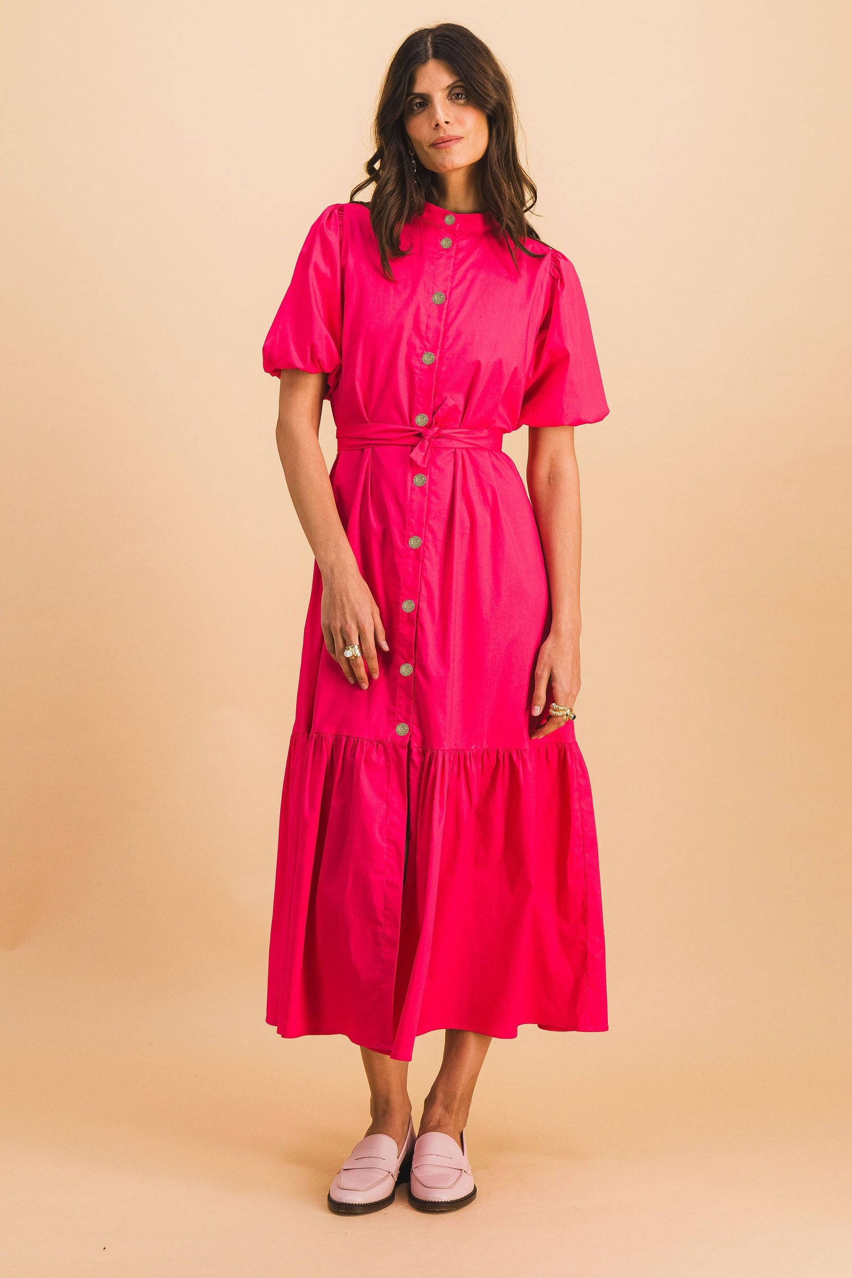 ROBE CLEMENCE FUCHSIA