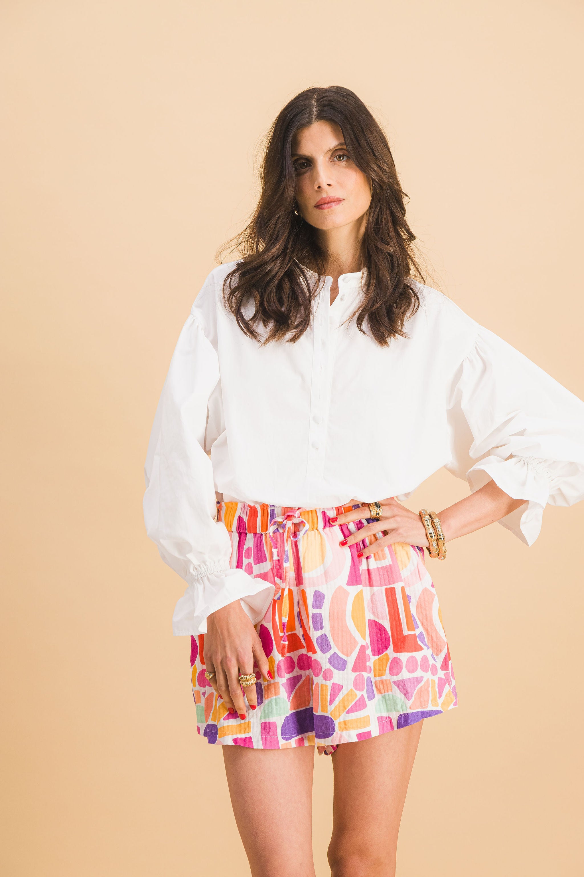 Short Tim Ettore Polychrome