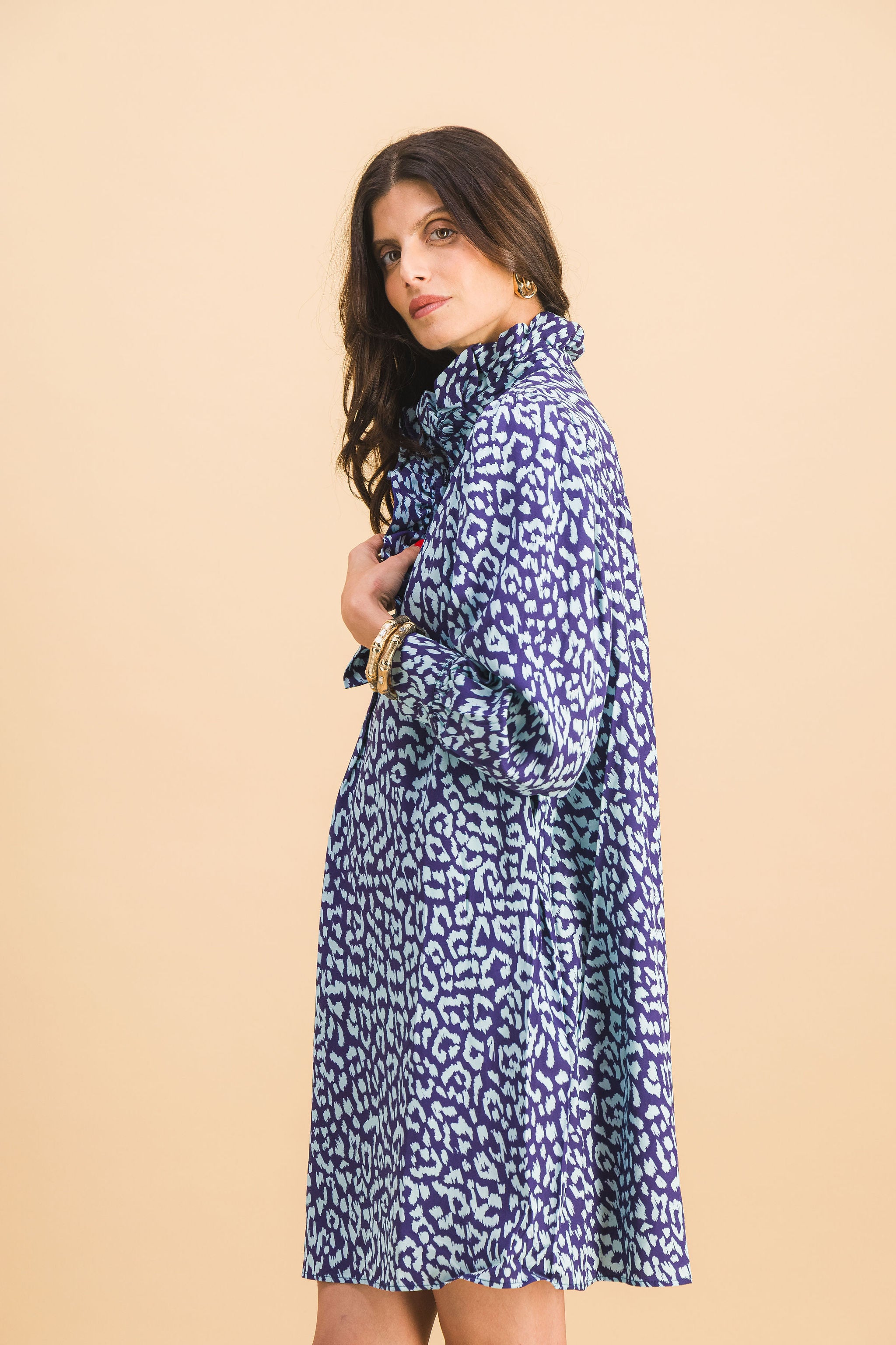 Robe Ruth Blue Graou