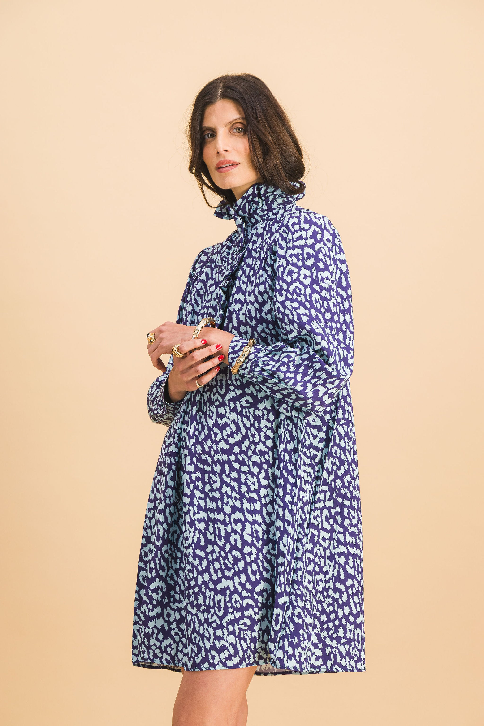 Robe Ruth Blue Graou