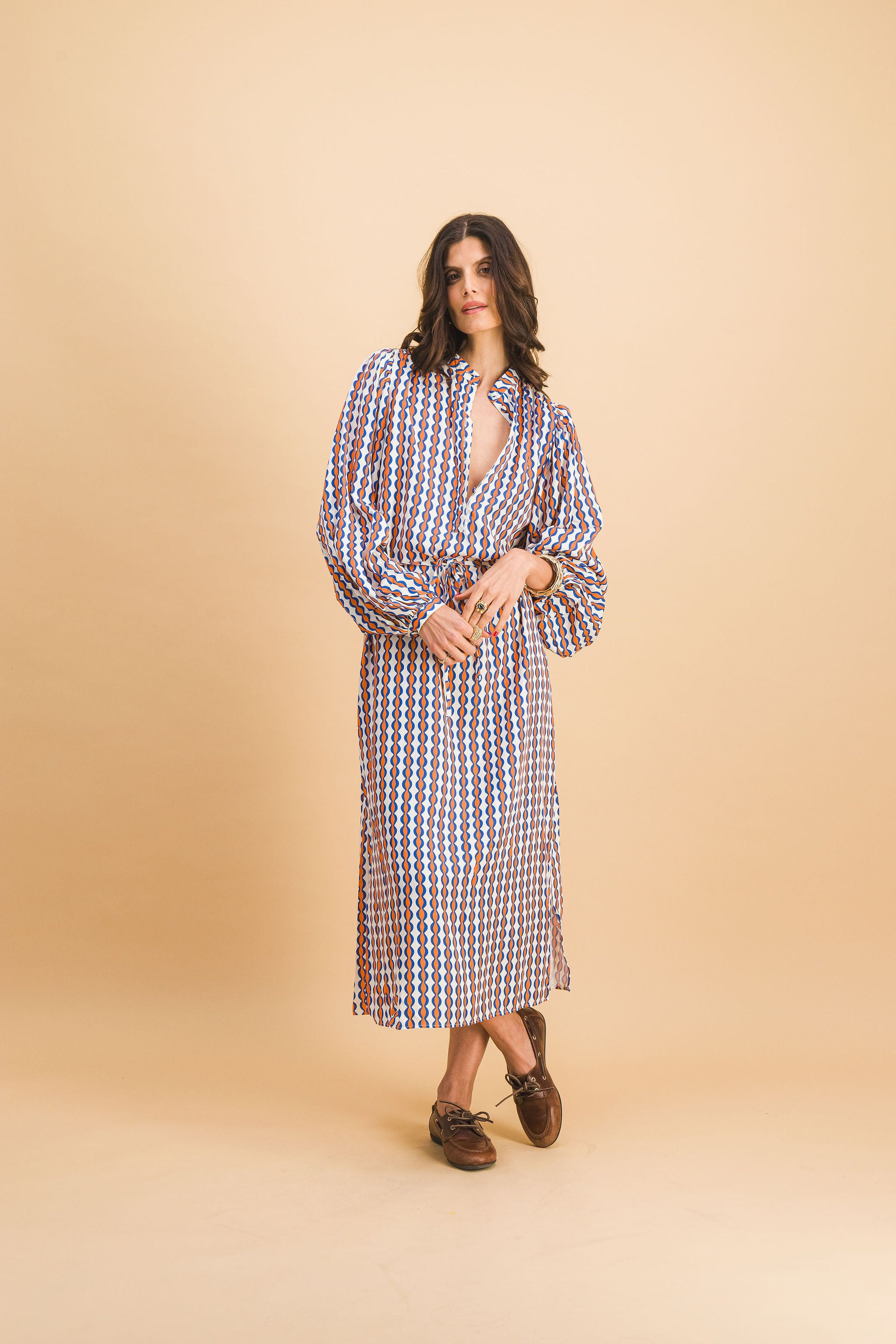Robe Nina Groovy Stripes