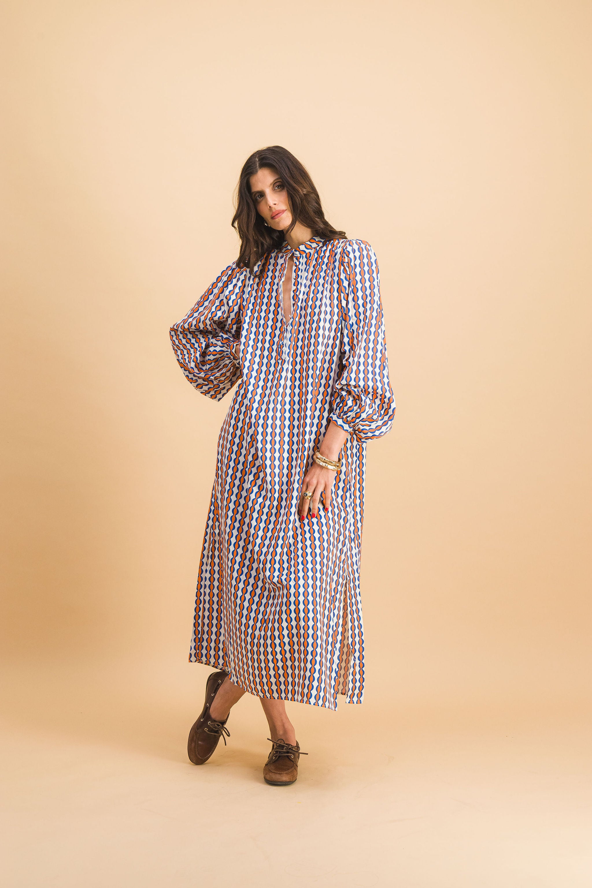 Robe Nina Groovy Stripes