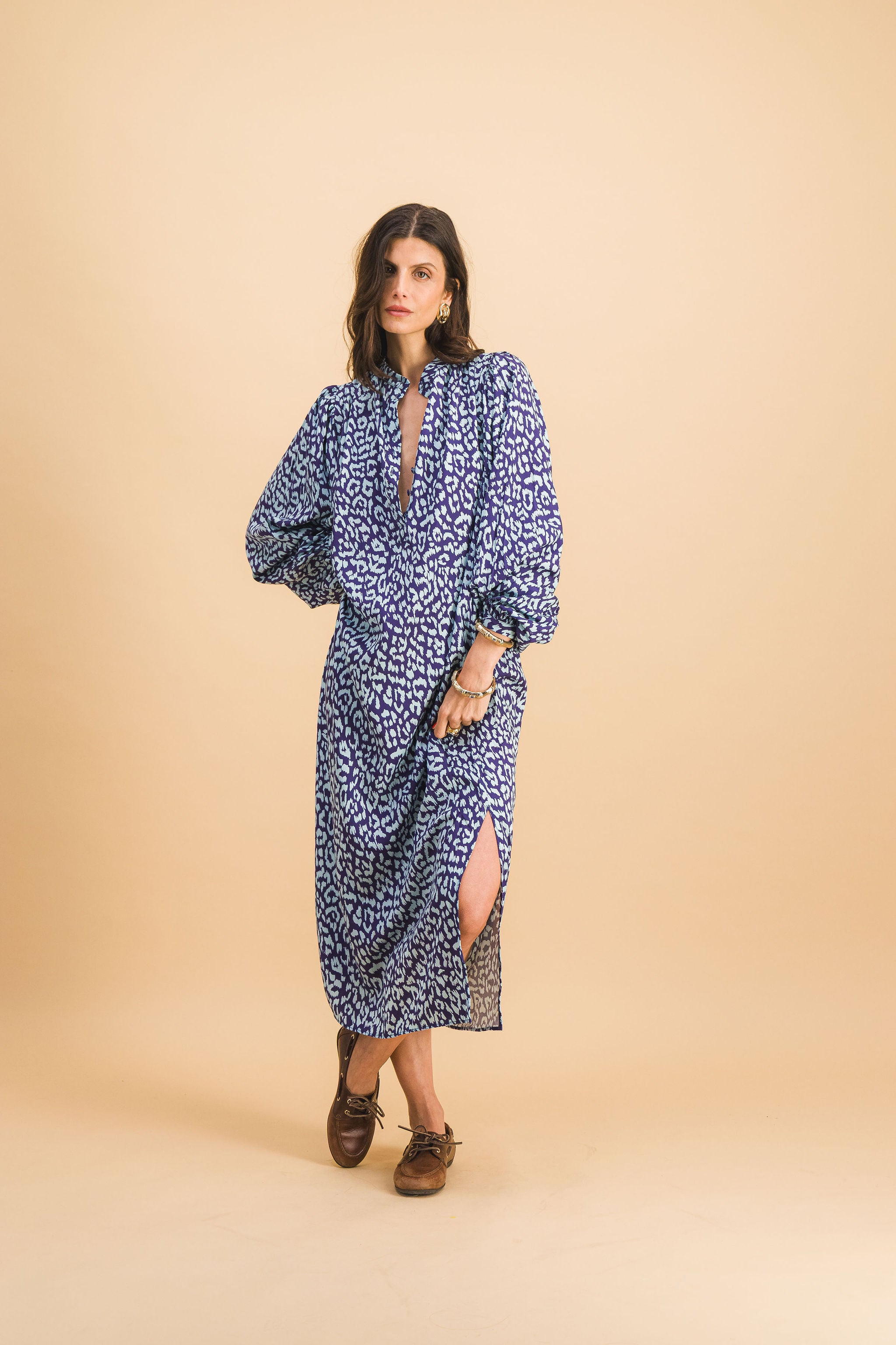 Robe Nina Blue Graou