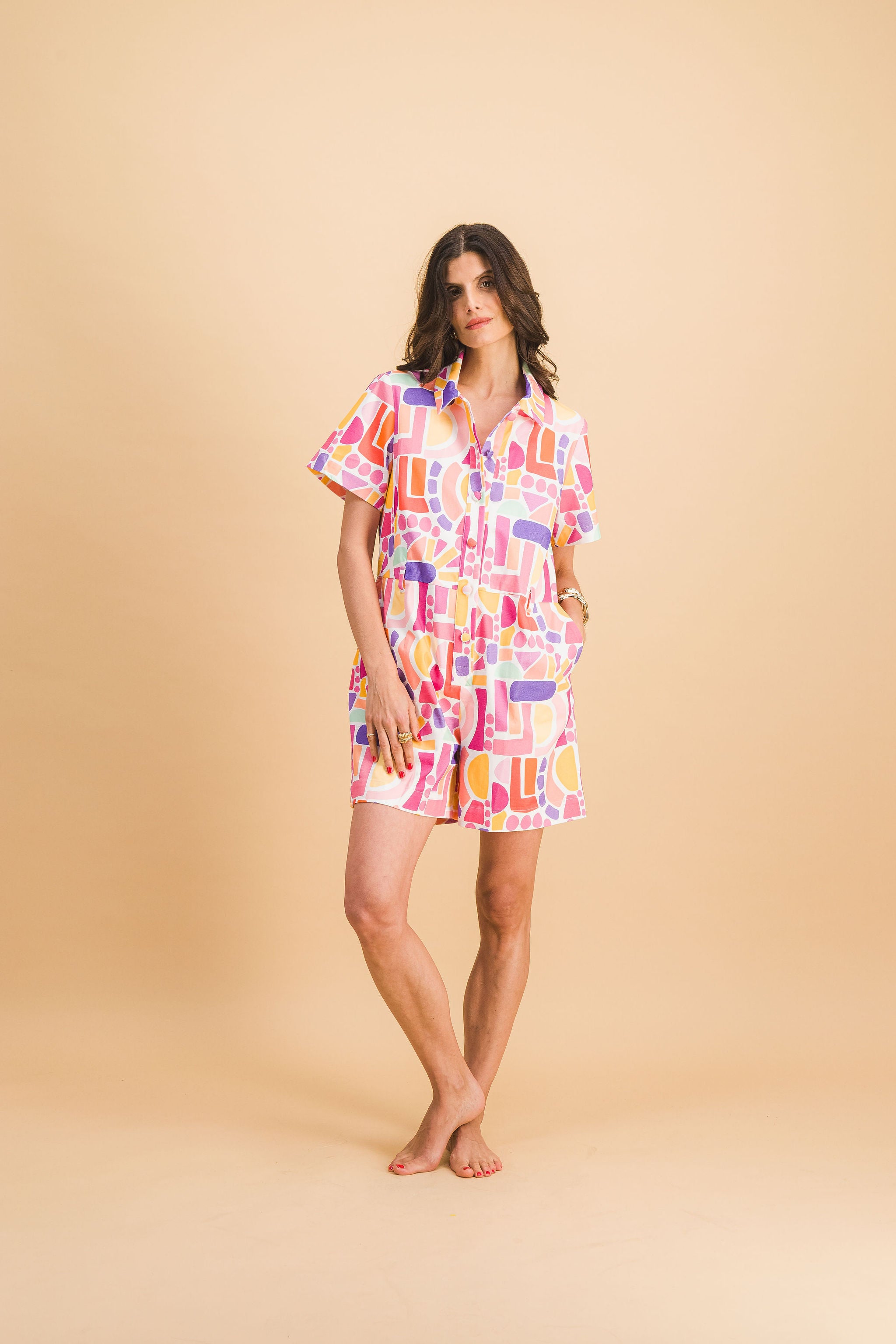 Combinaison Marie Ettore Polychrome