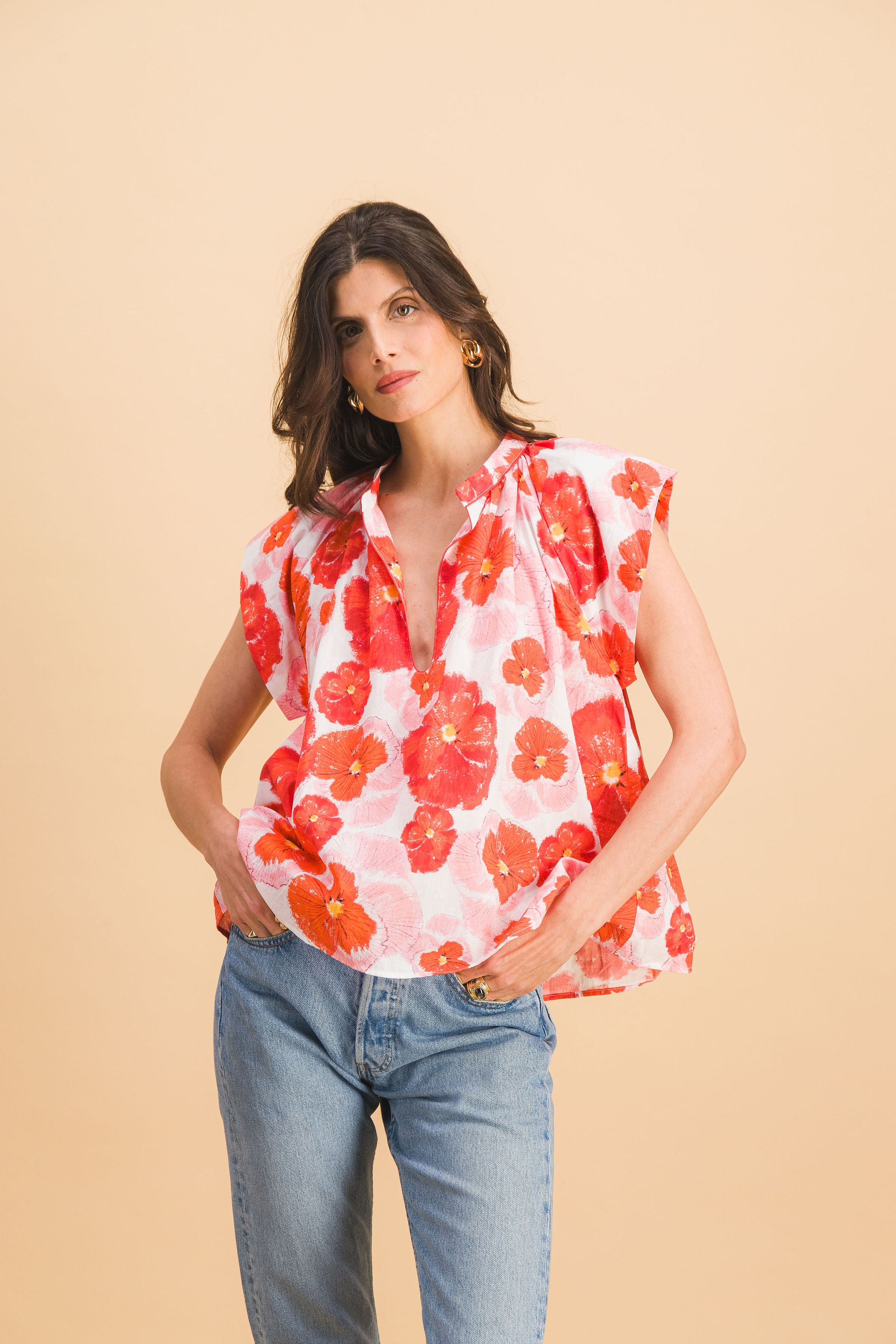 Top Rose Red Blossom