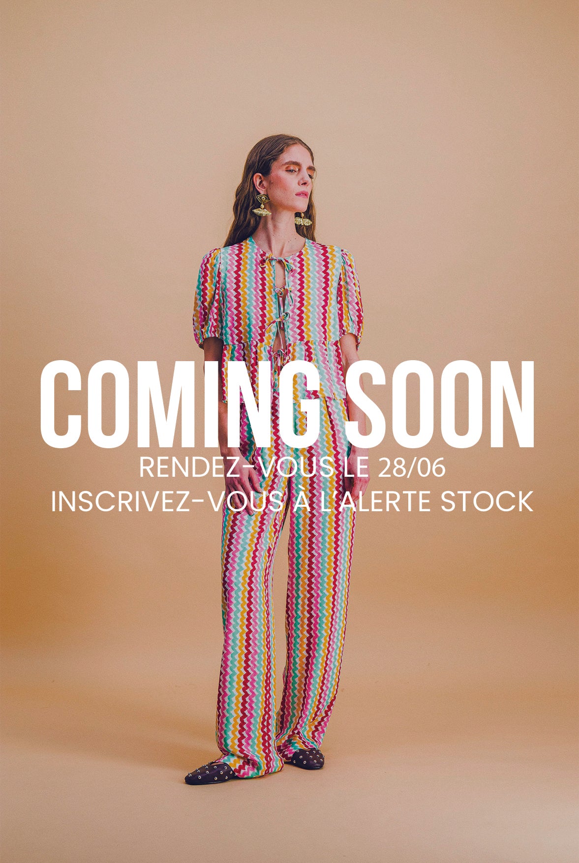 Pantalon Tilda Rainbow orphism lines