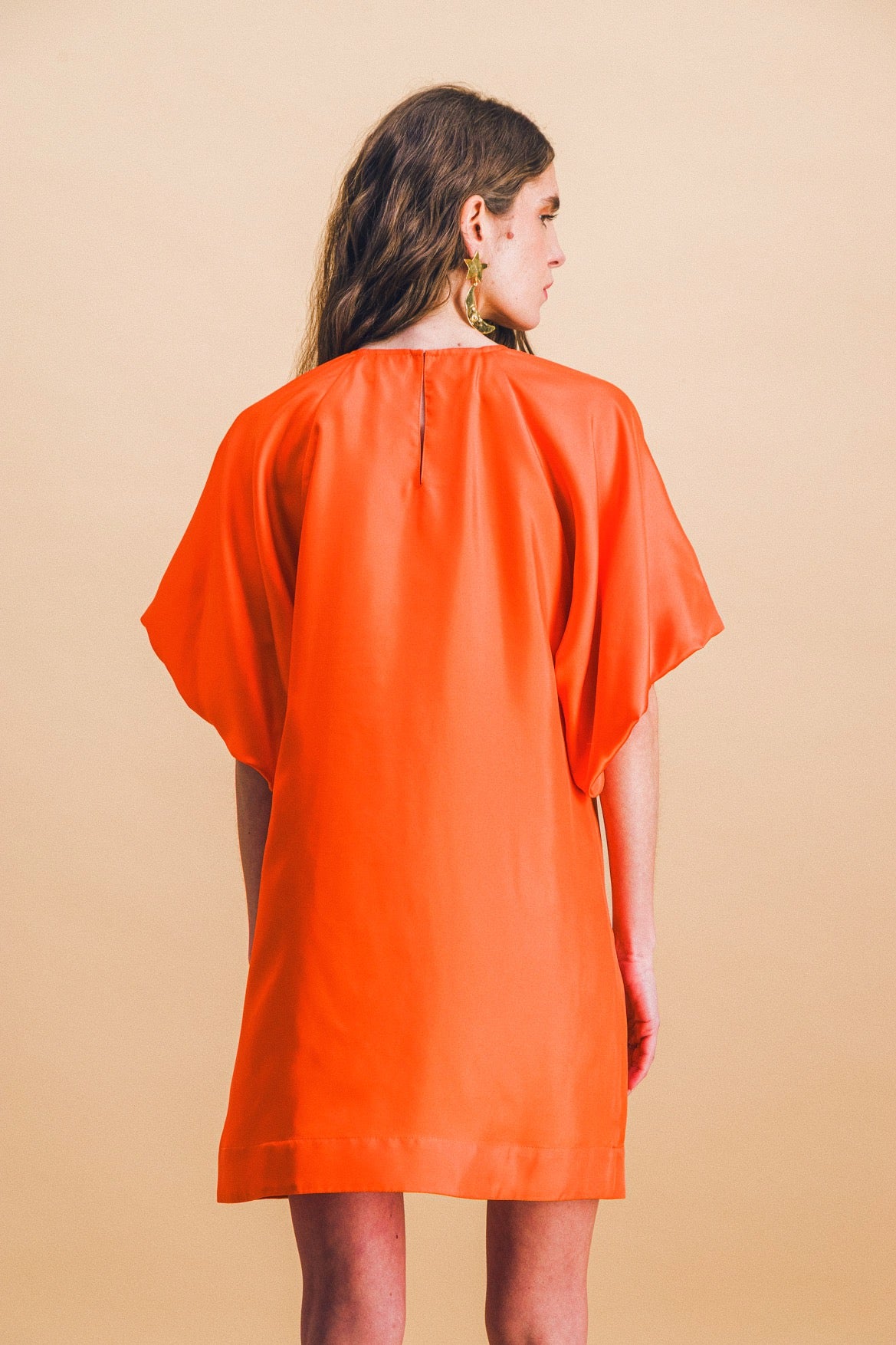 Robe SUZETTE ORANGE VIF