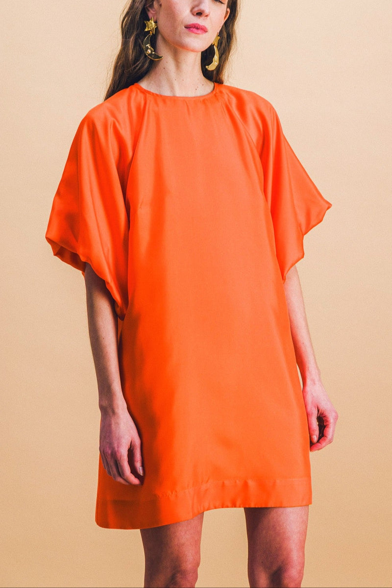 Robe SUZETTE ORANGE VIF