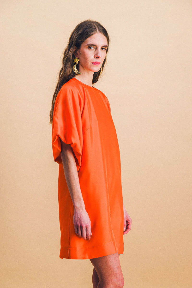 Robe SUZETTE ORANGE VIF