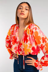 Blouse Suzanne Flower Power