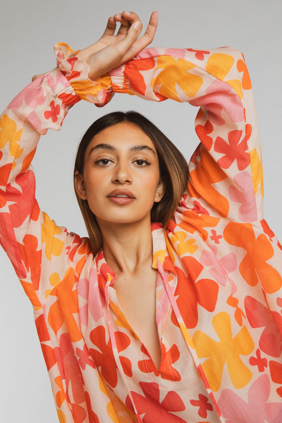 Blouse Suzanne Flower Power