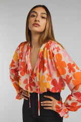 Blouse Suzanne Flower Power