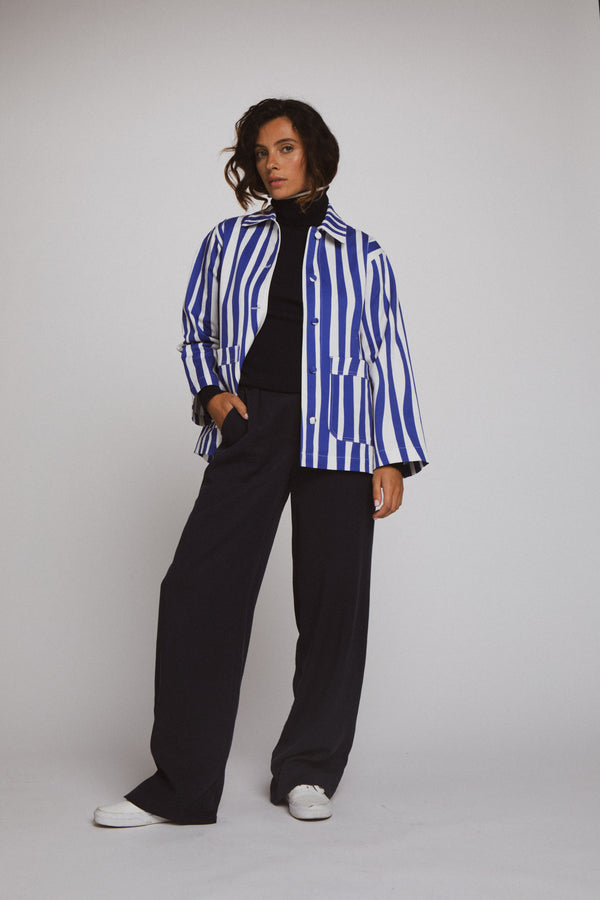 Lucie Blue Lines Jacket