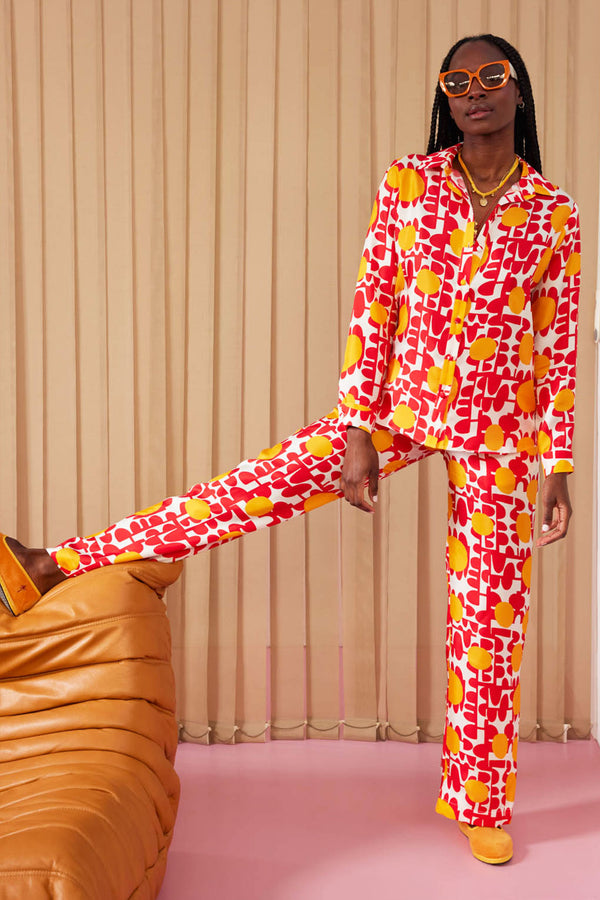 Tilda Red Sun Pants