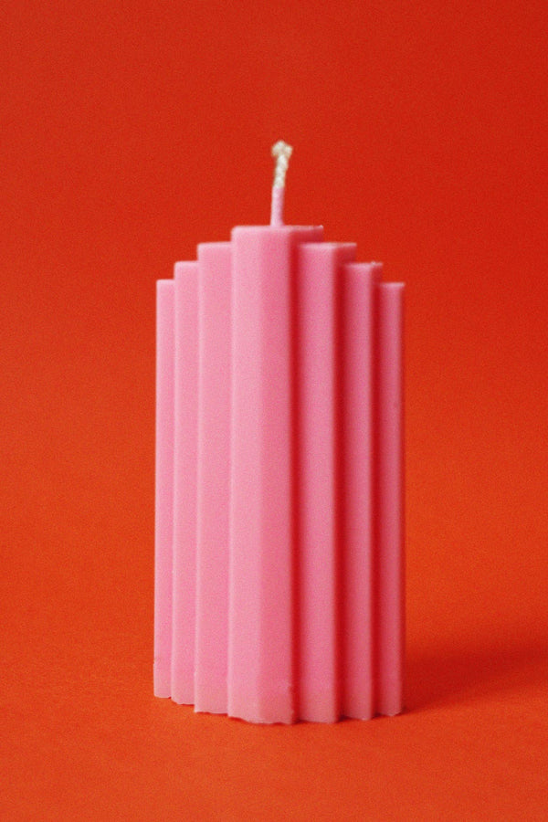Bougie Marghe pop rose