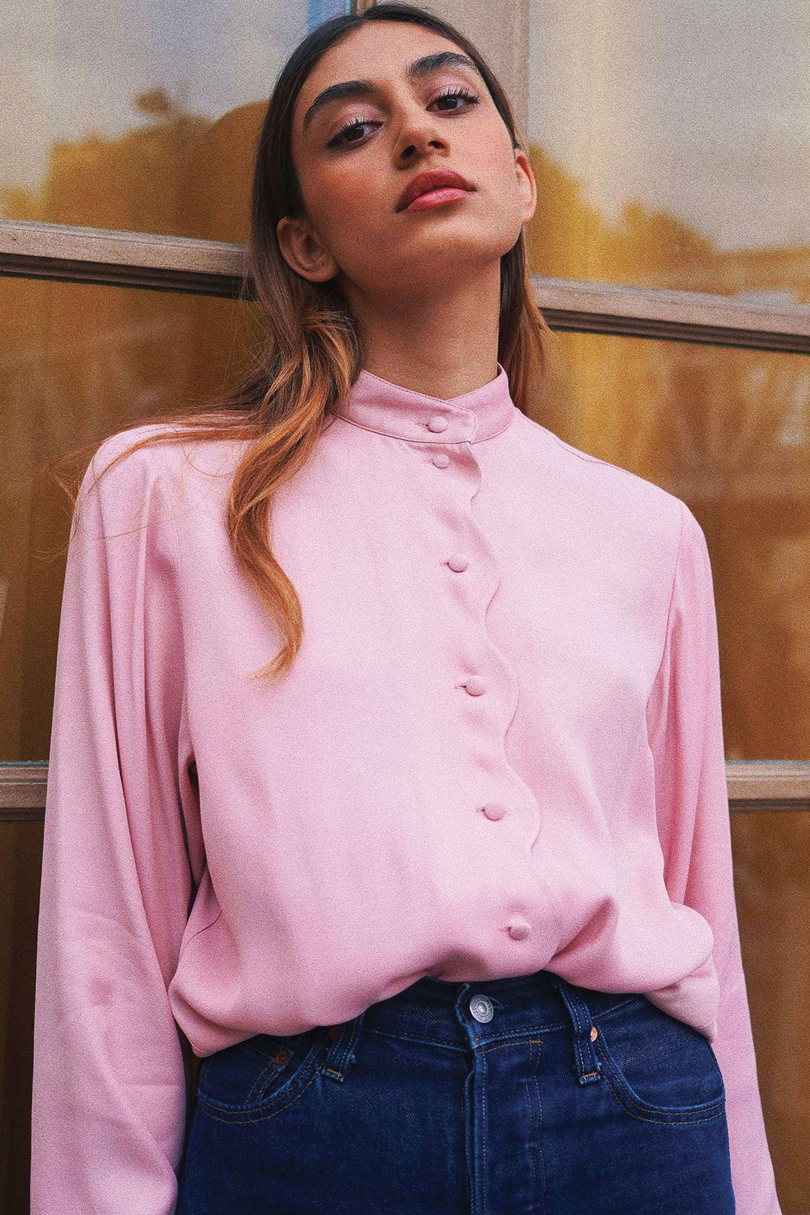 Tatiana pale pink shirt