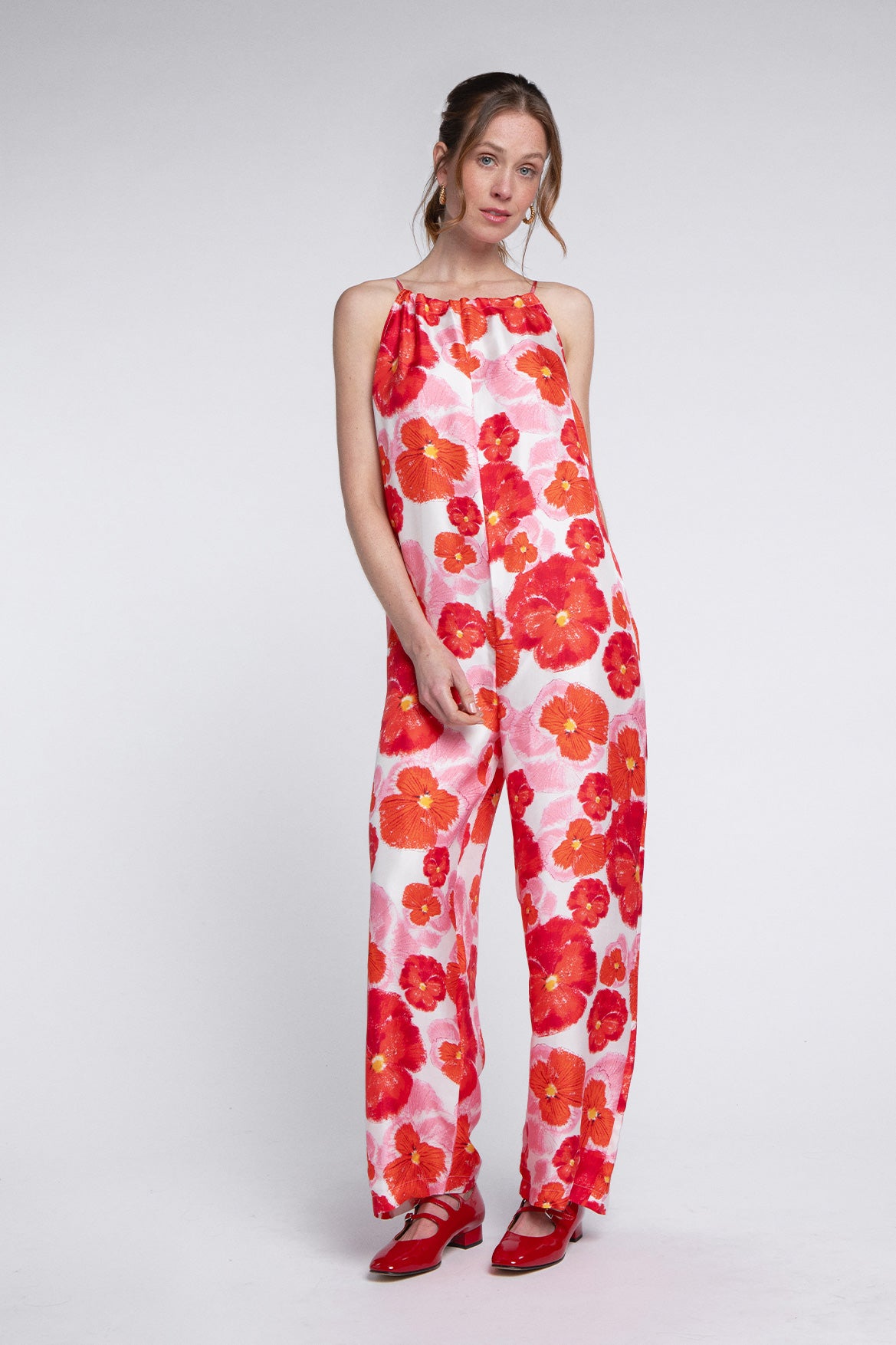 Combinaison Noémie Red Blossom