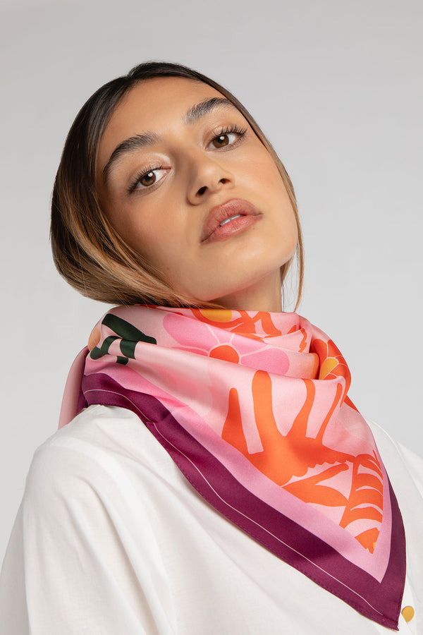 Foulard Jerry Royal Tiger 90 x 90