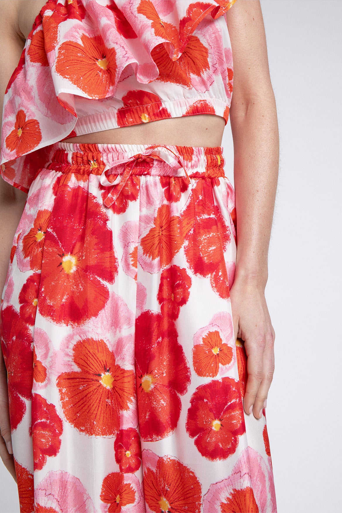 Theodore Red Blossom Pants