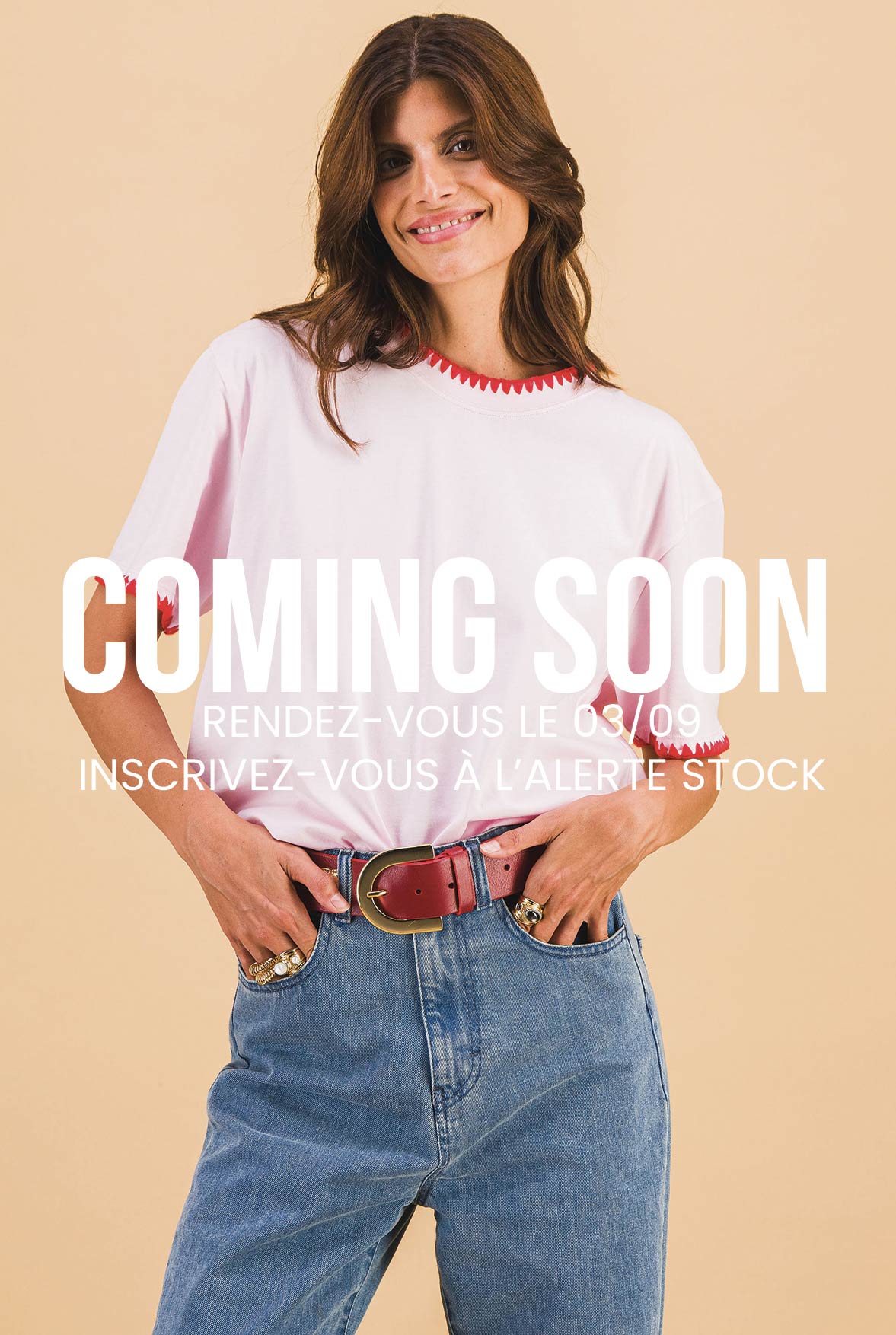 T-SHIRT LOICIA BABY PINK