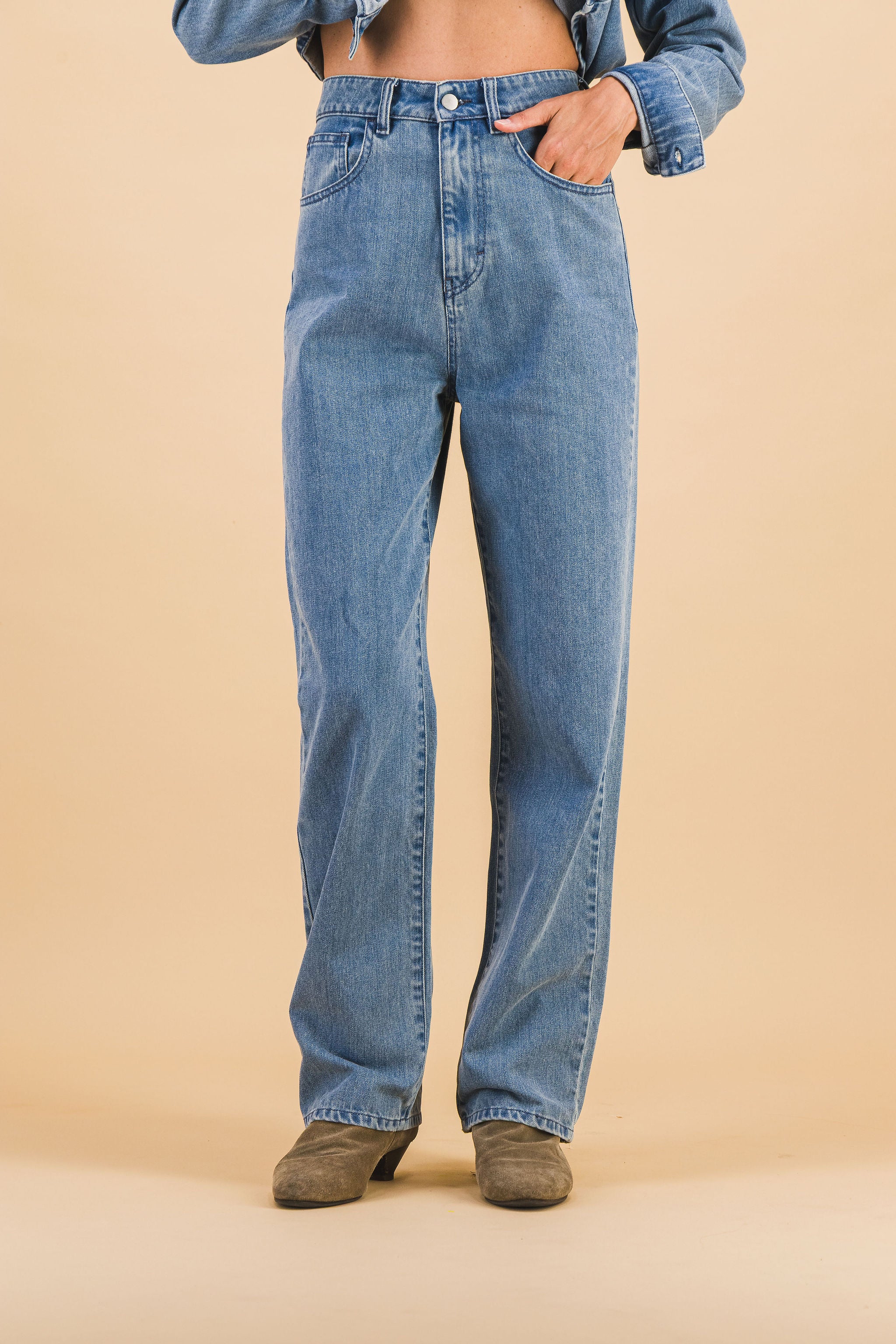 JEANS GEORGE DENIM CLAIR