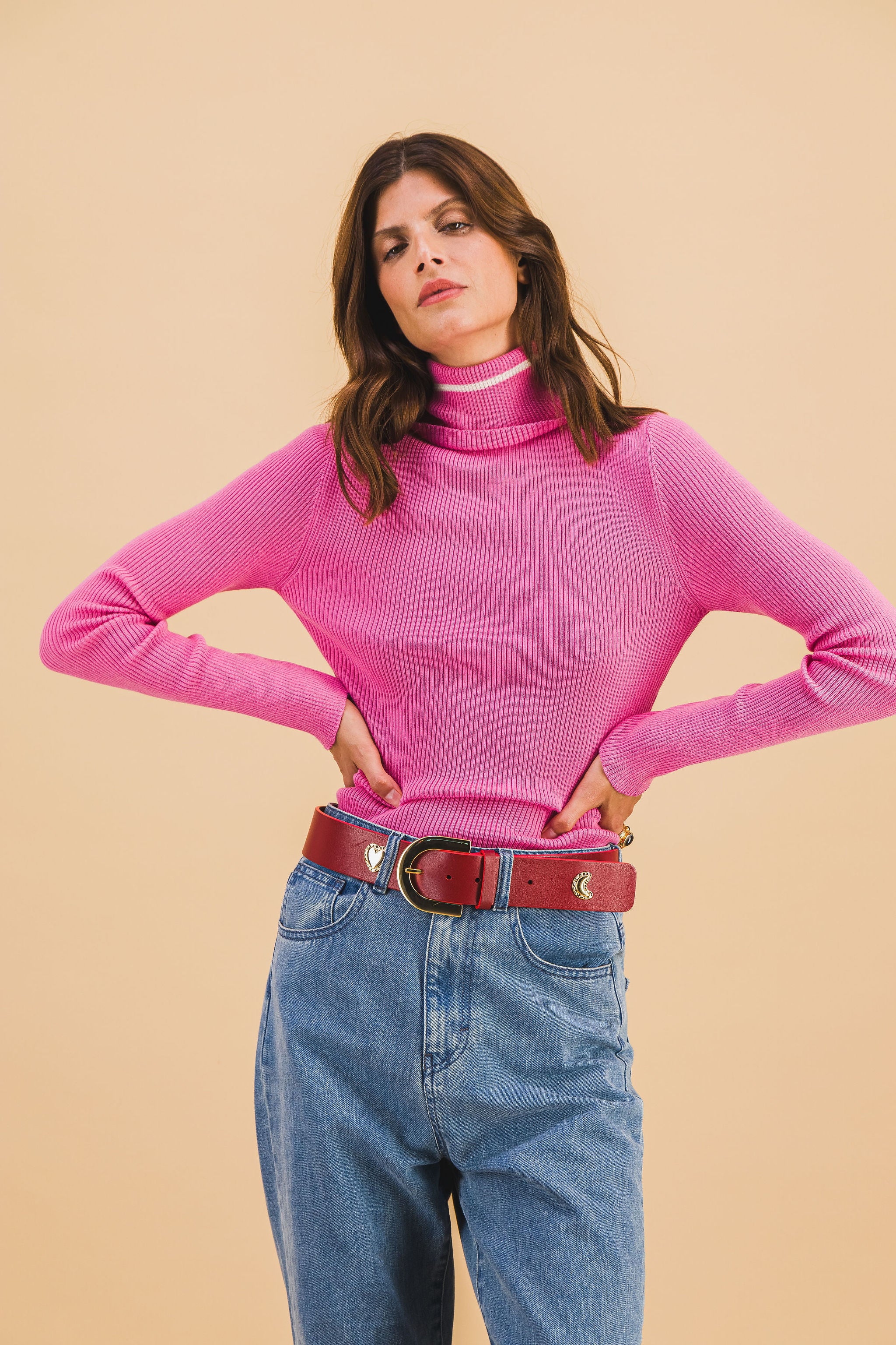 Pull Solal Rose pâle
