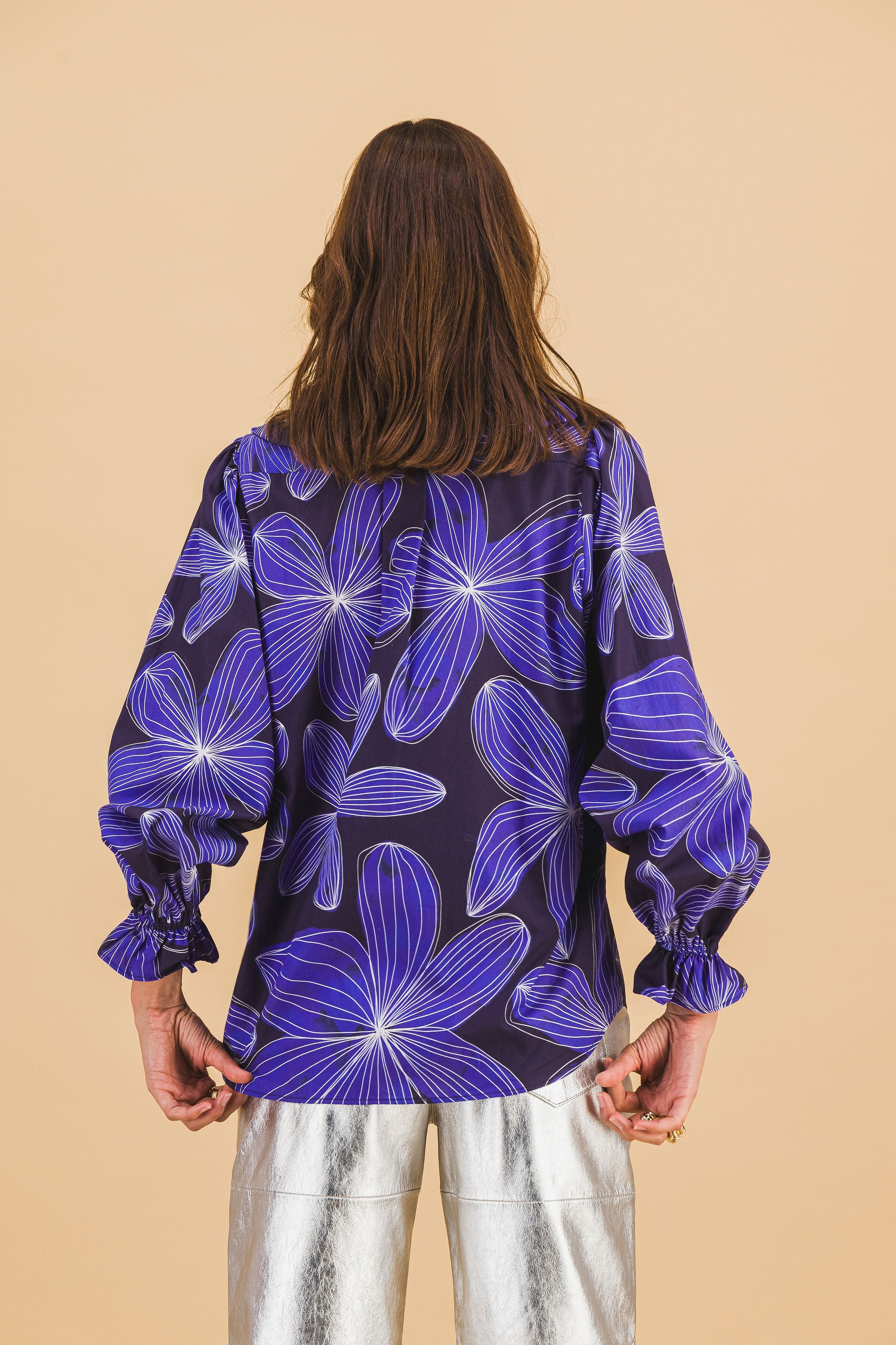 Colette Blue Flower Shirt