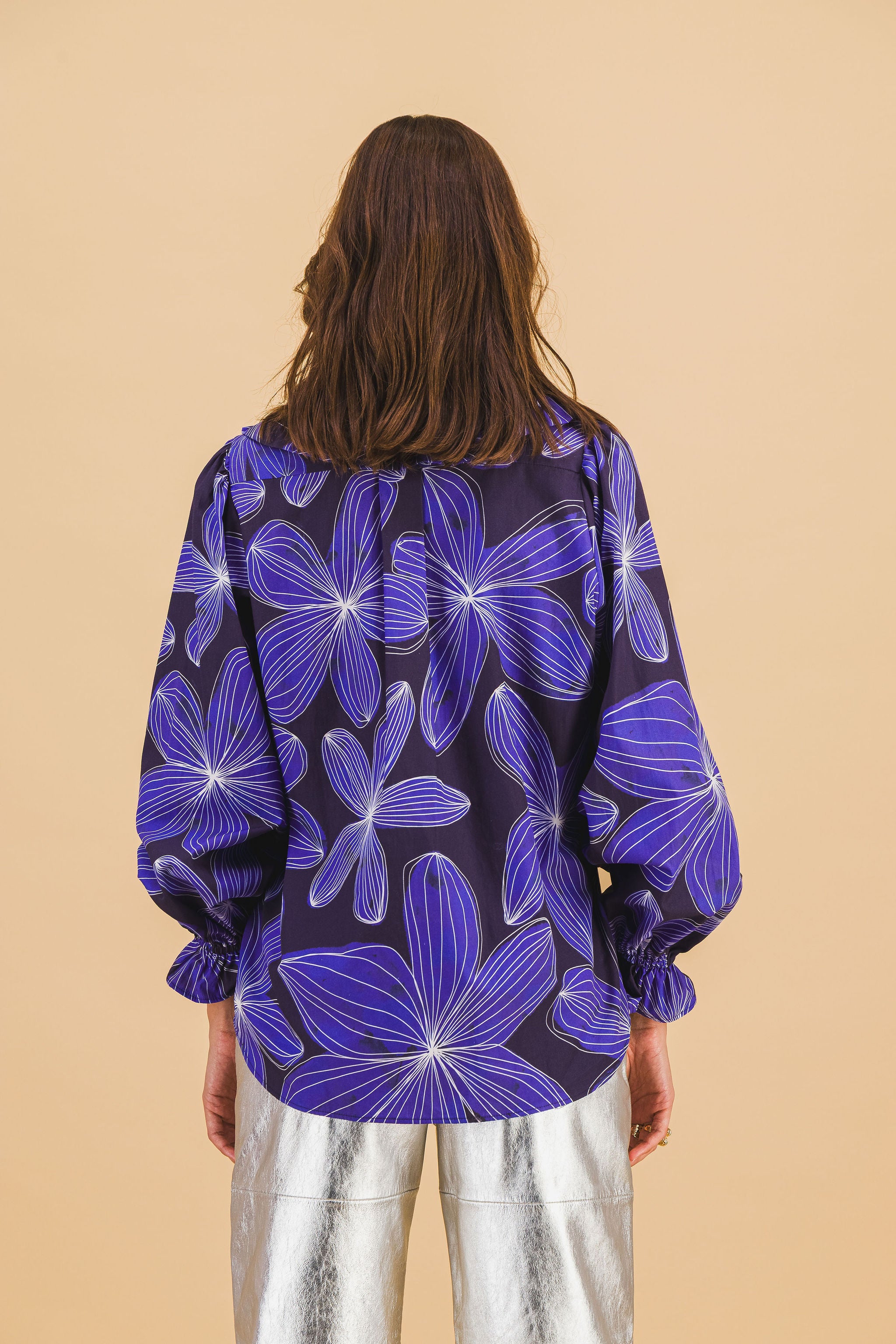 Colette Blue Flower Shirt