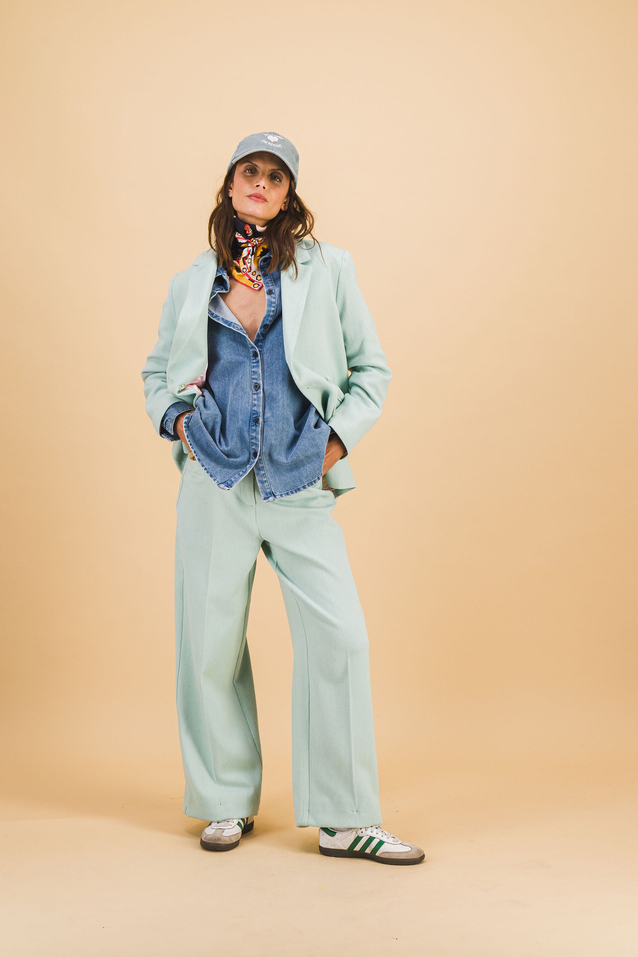 PANTALON ROBIN CELADON