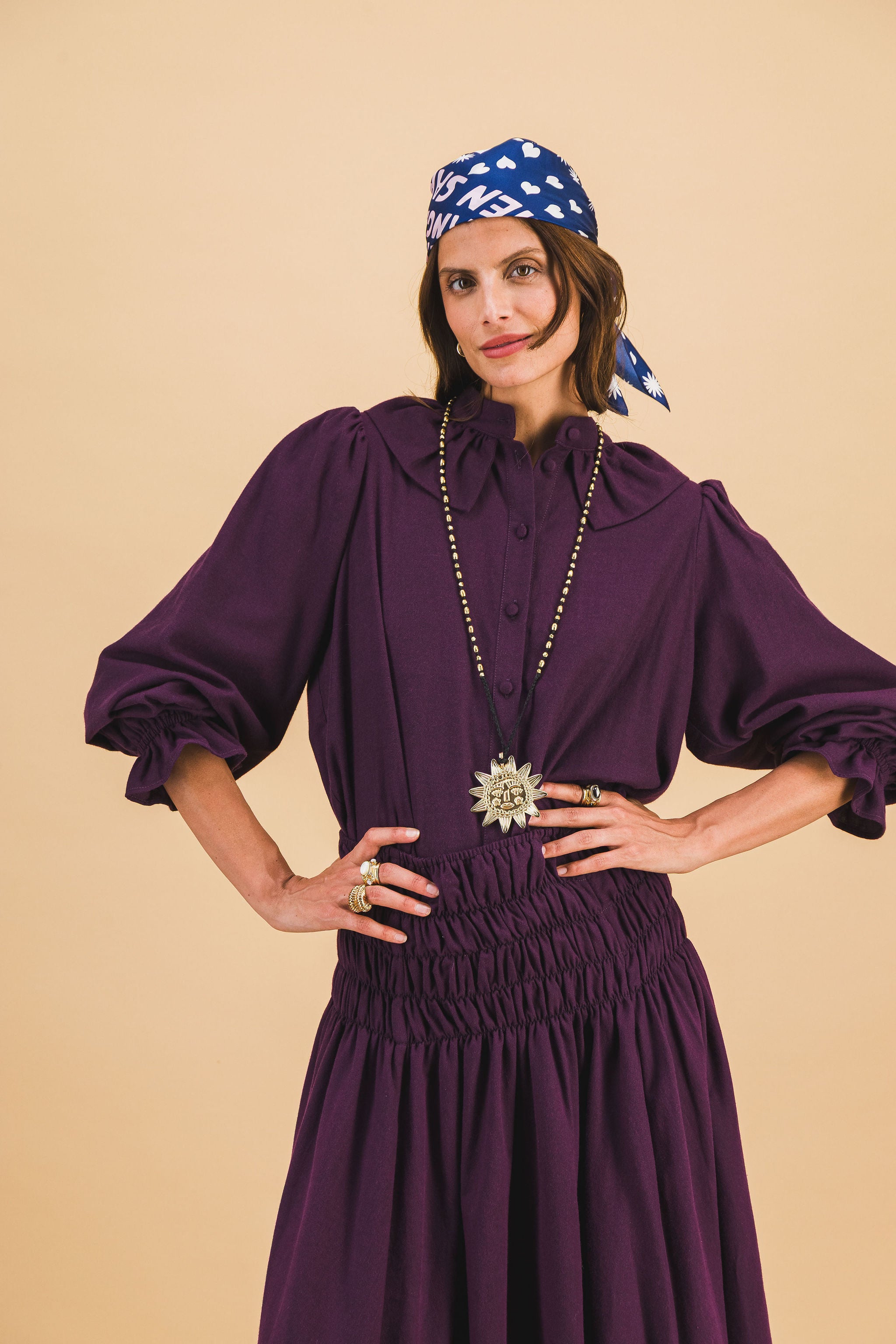 Chemise Colette Violet