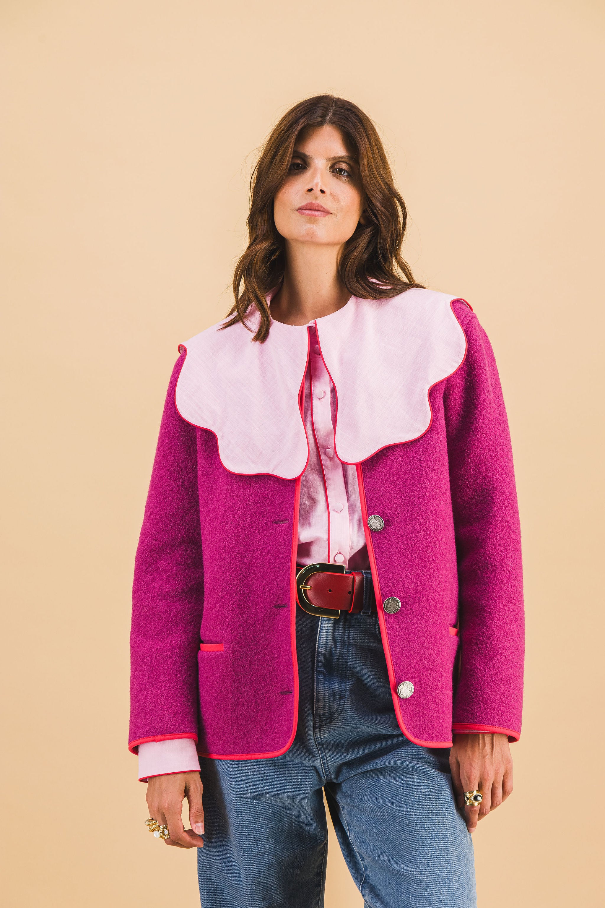 VESTE RODRIGUE MAGENTA