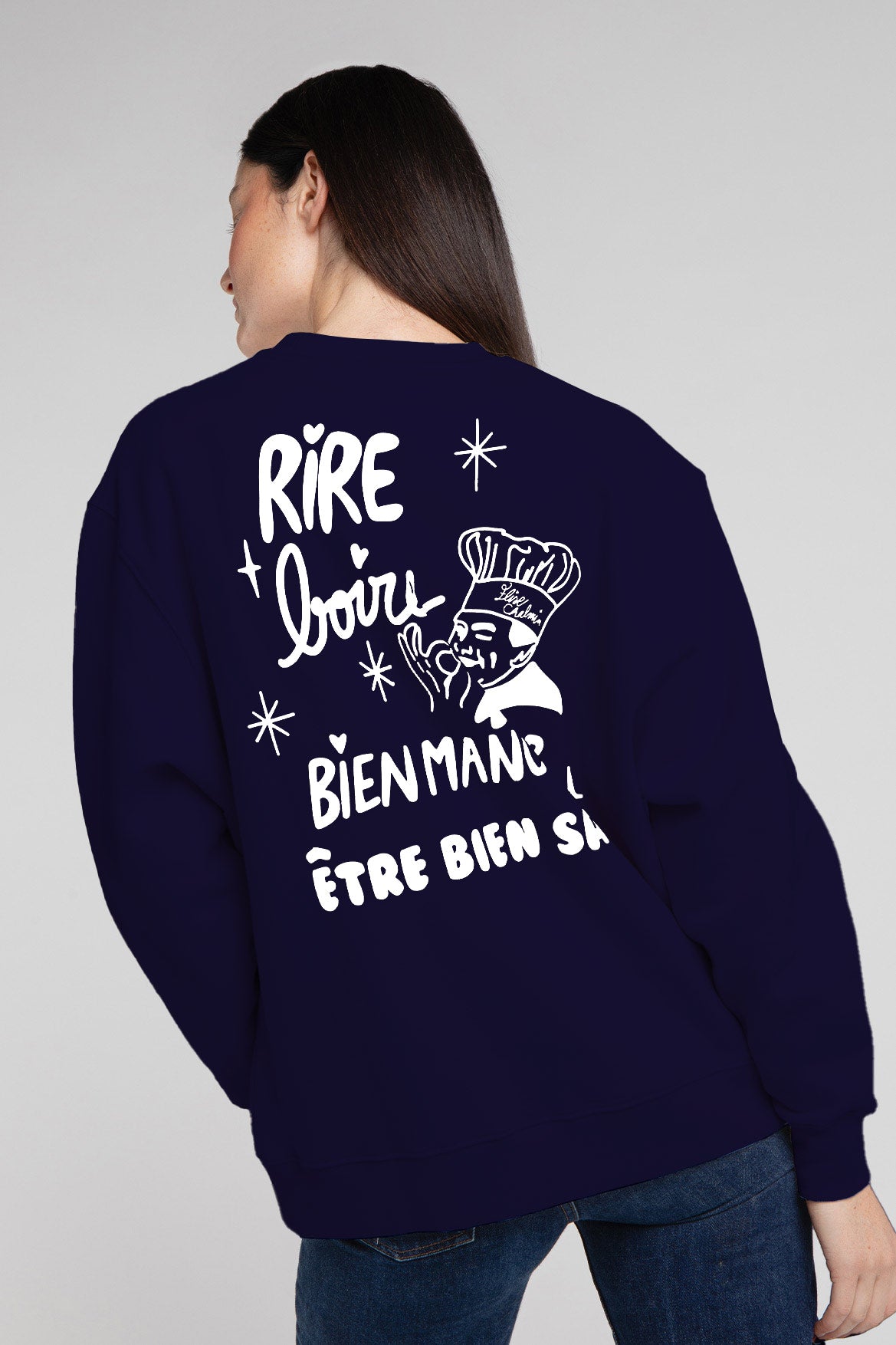 Précommande - Sweat-shirt Luigi Navy