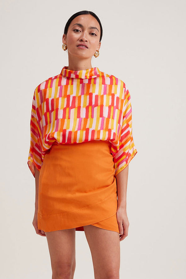 Margaux Orange Skirt