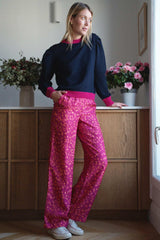 Pantalon Tilda Leopardo Pink