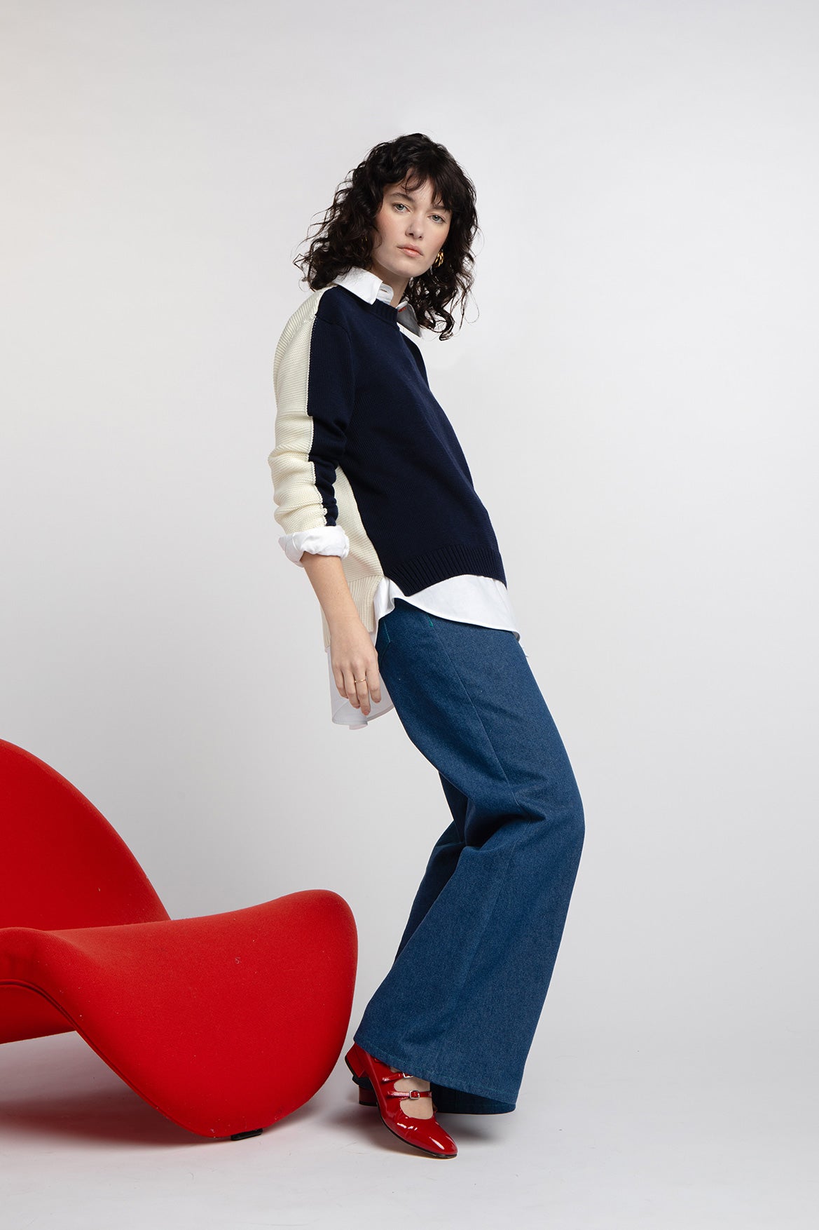 Jean-Pierre navy sweater